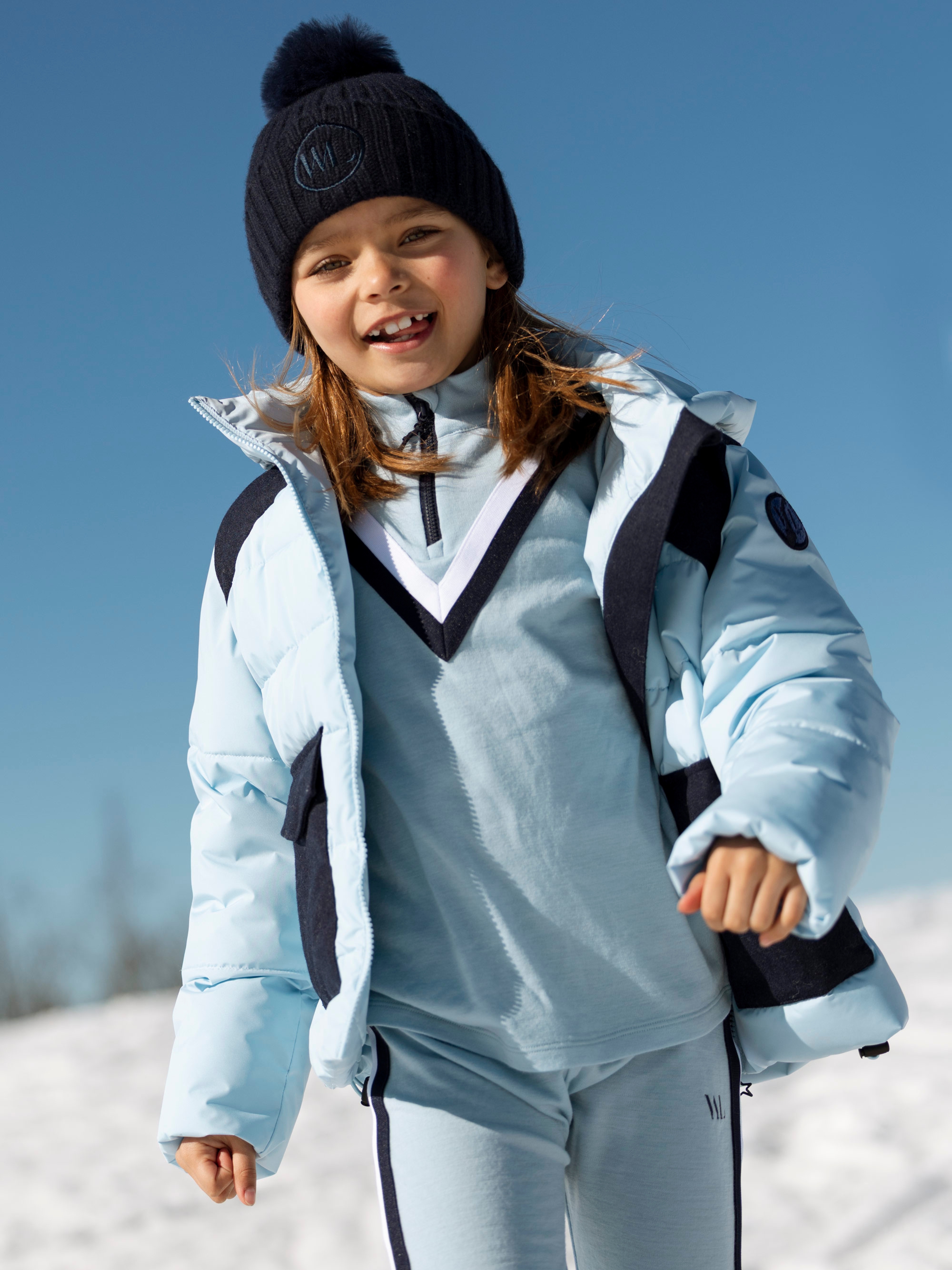 Vik Dunjakke Light Sky