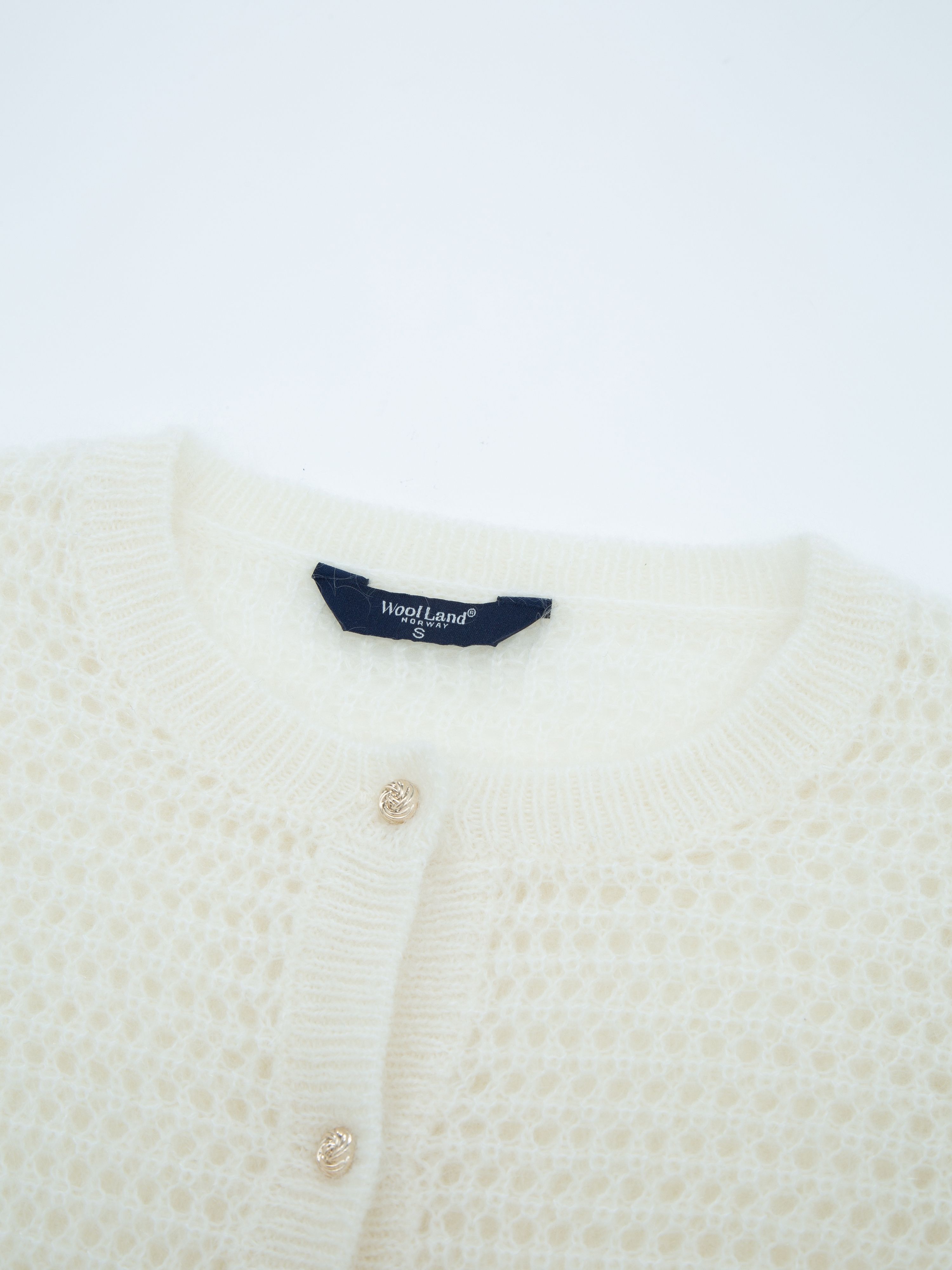 Bitihorn Strikkejakke Cream