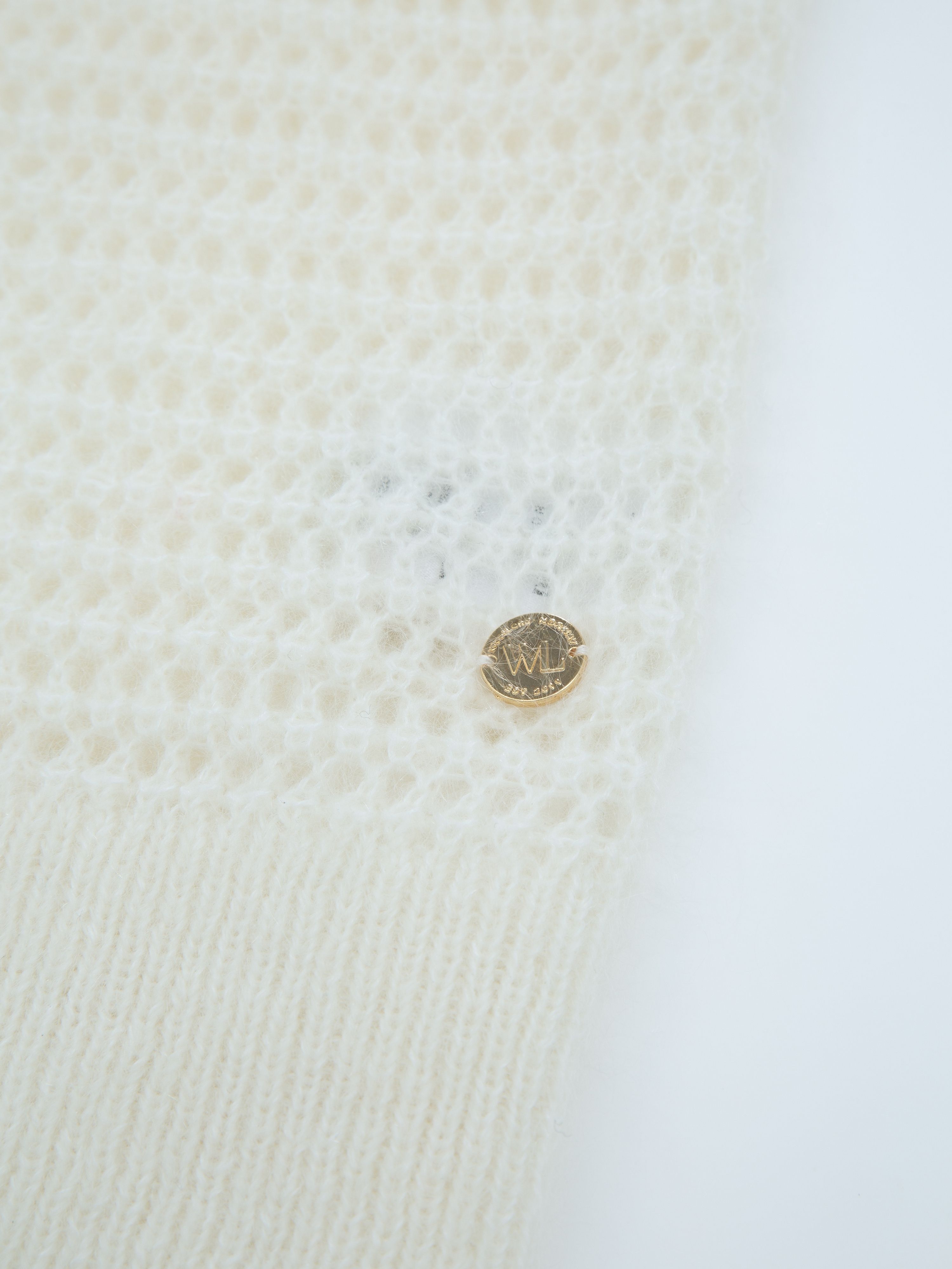 Bitihorn Strikkejakke Cream