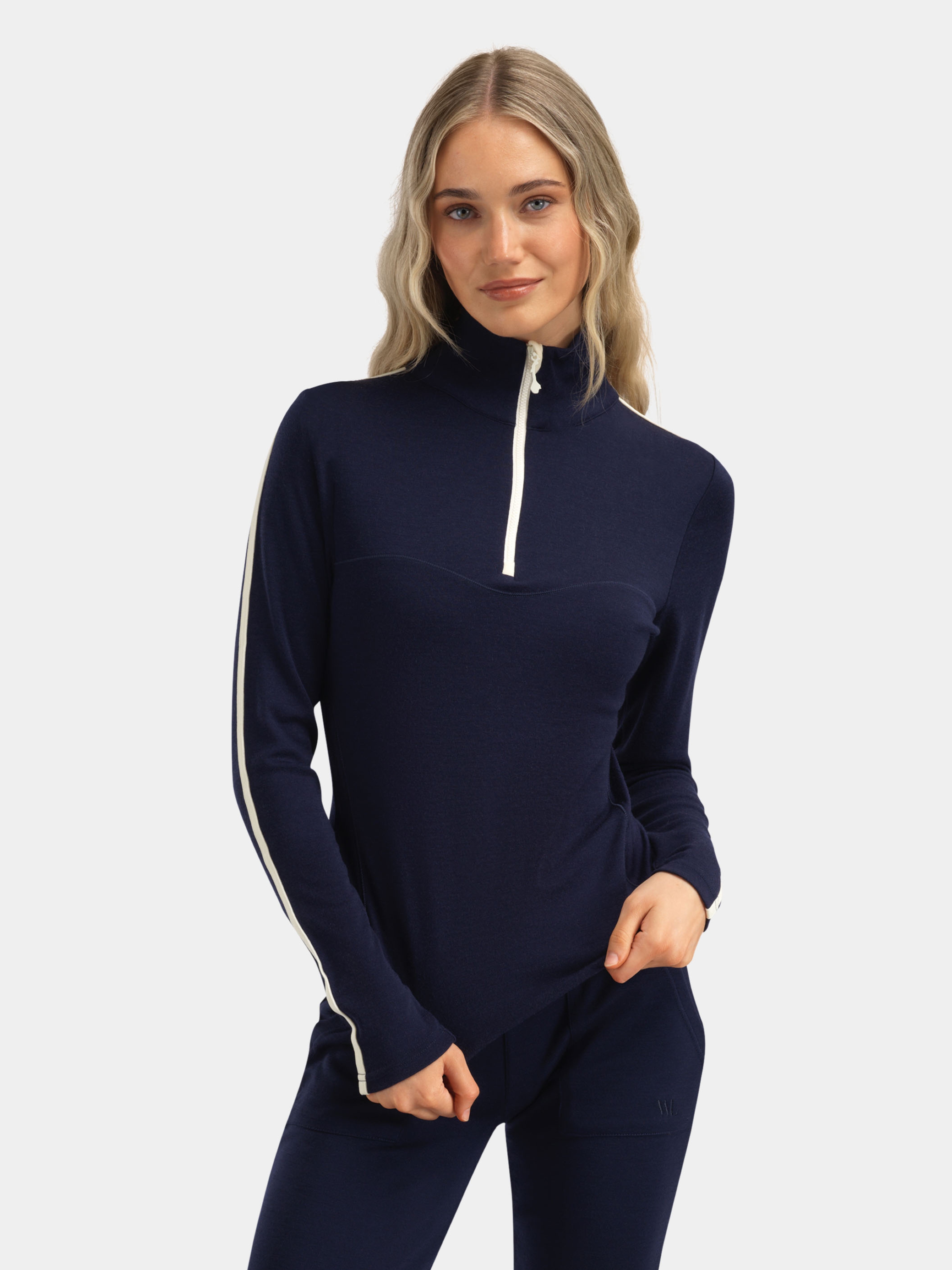 Dagali Half-zip Ulltrøye Blue Ink