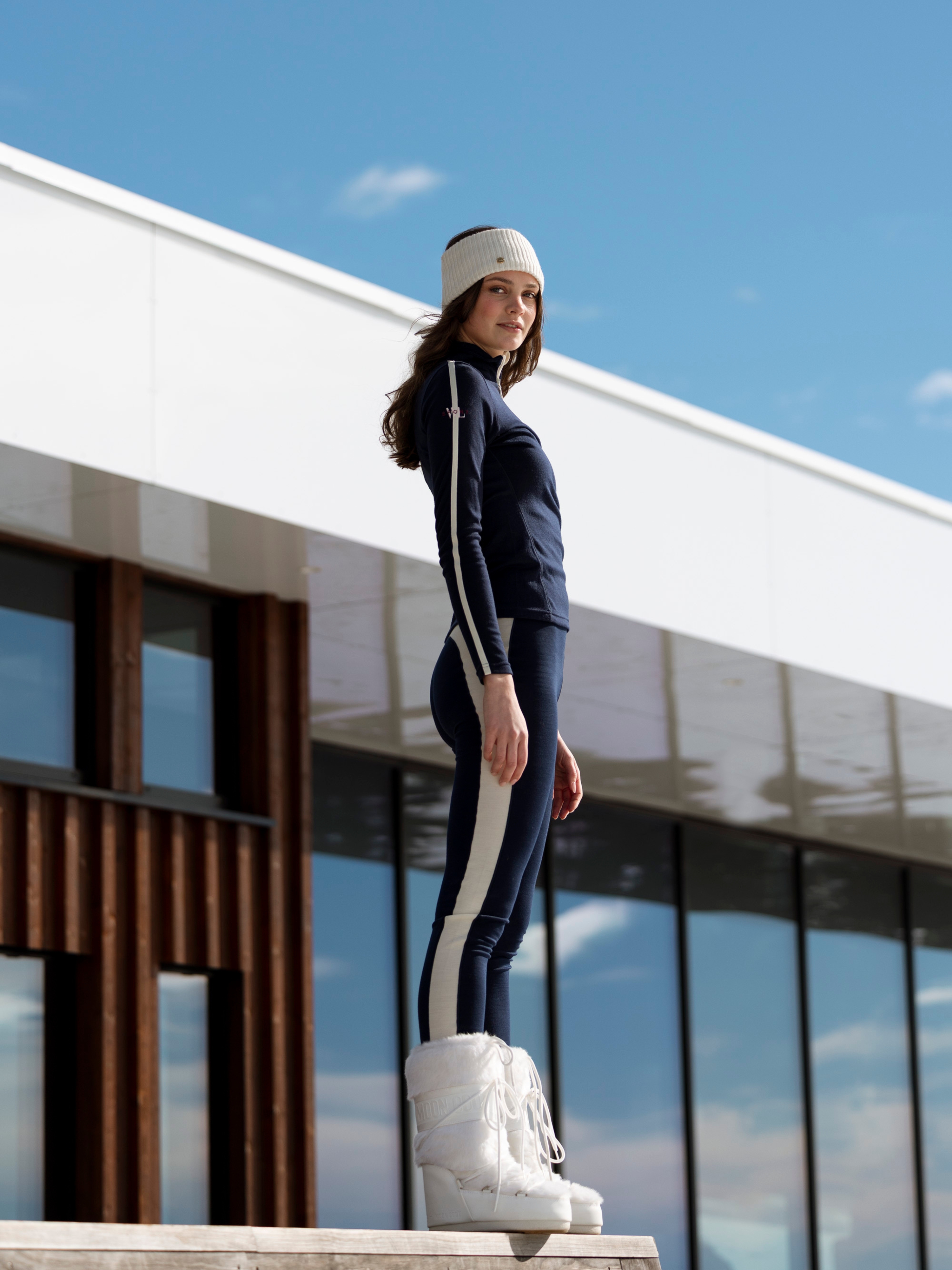 Dagali Half-zip Ulltrøye Blue Ink