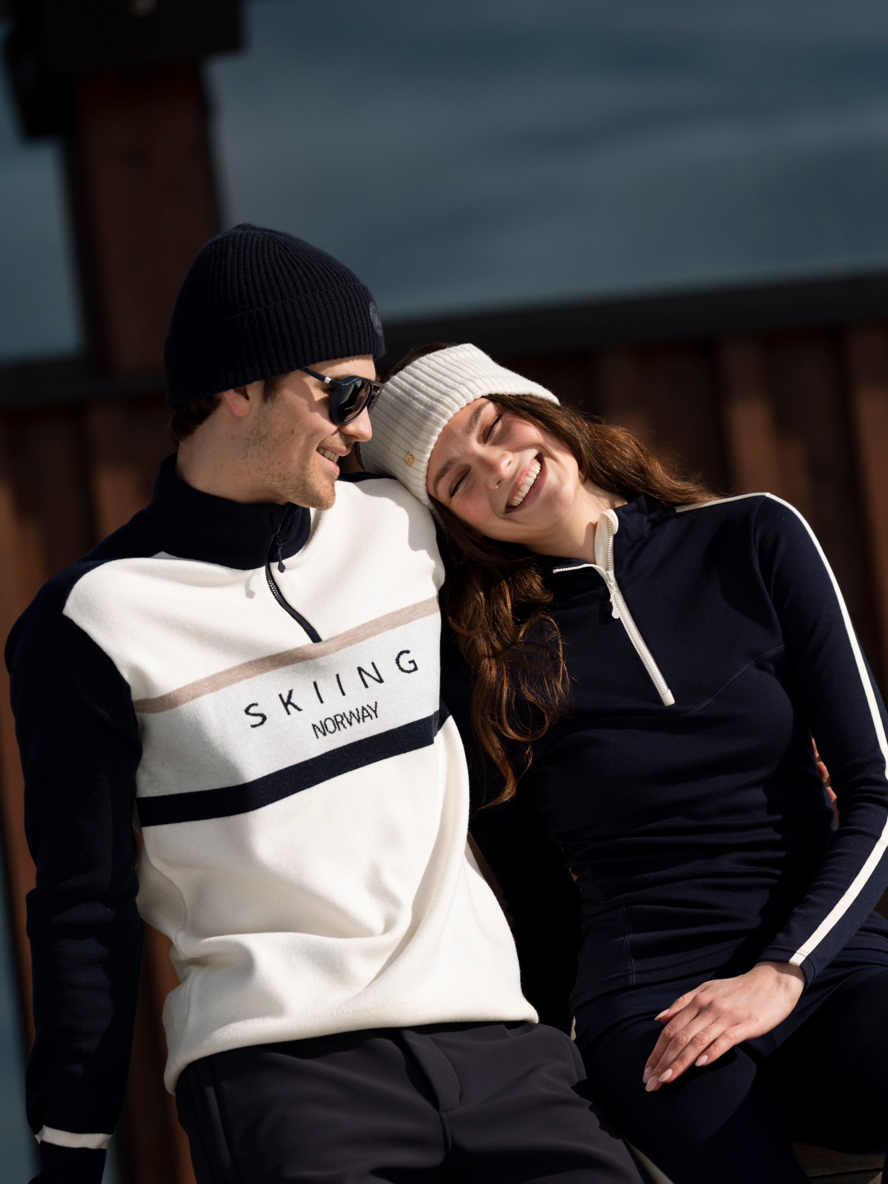 Dagali Half-zip Ulltrøye Blue Ink