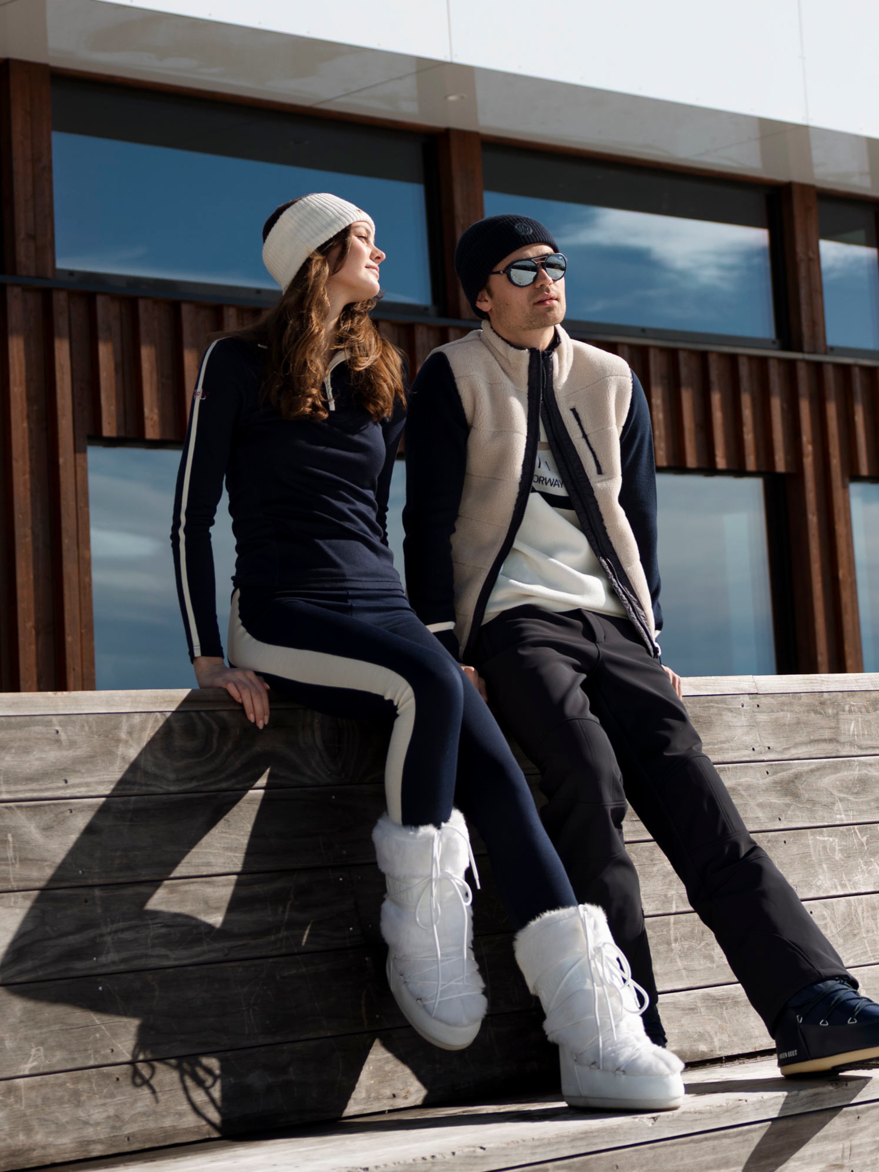 Dagali Half-zip Ulltrøye Blue Ink