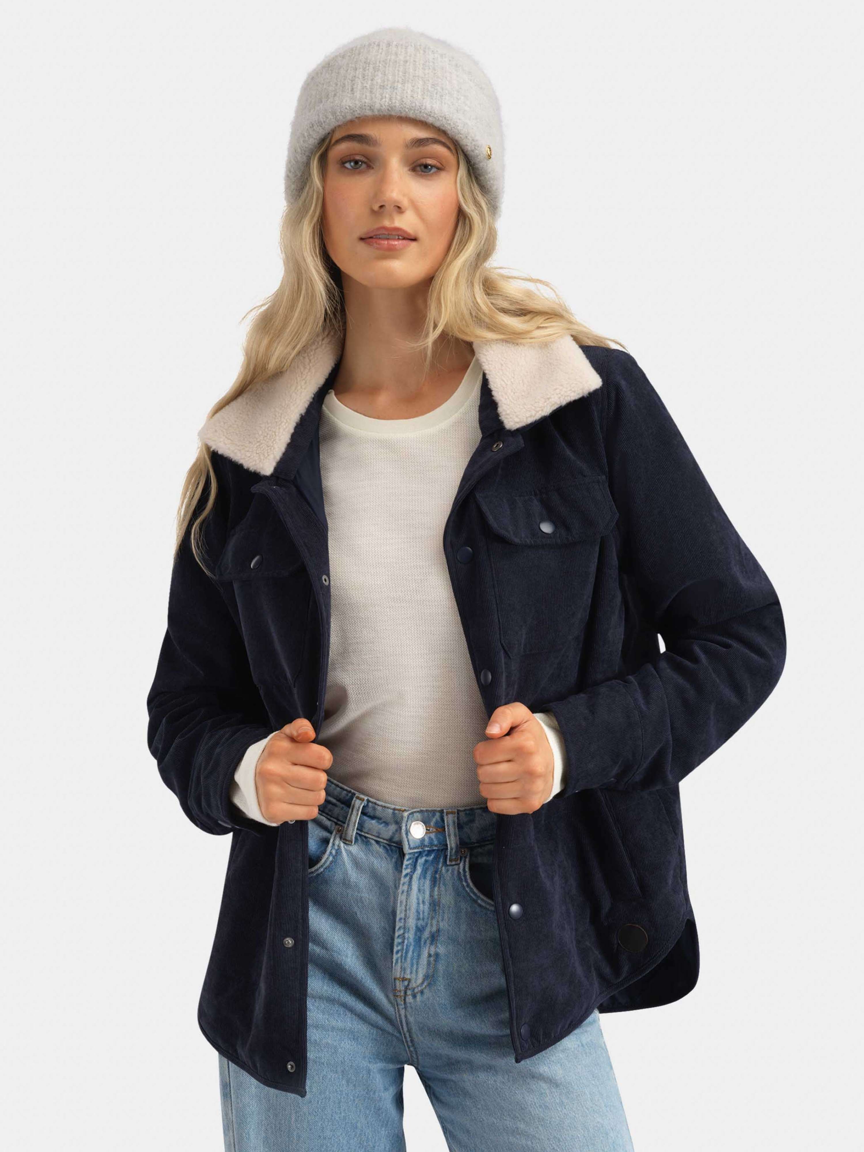 Eidselva Cord Jakke  Dark Blue