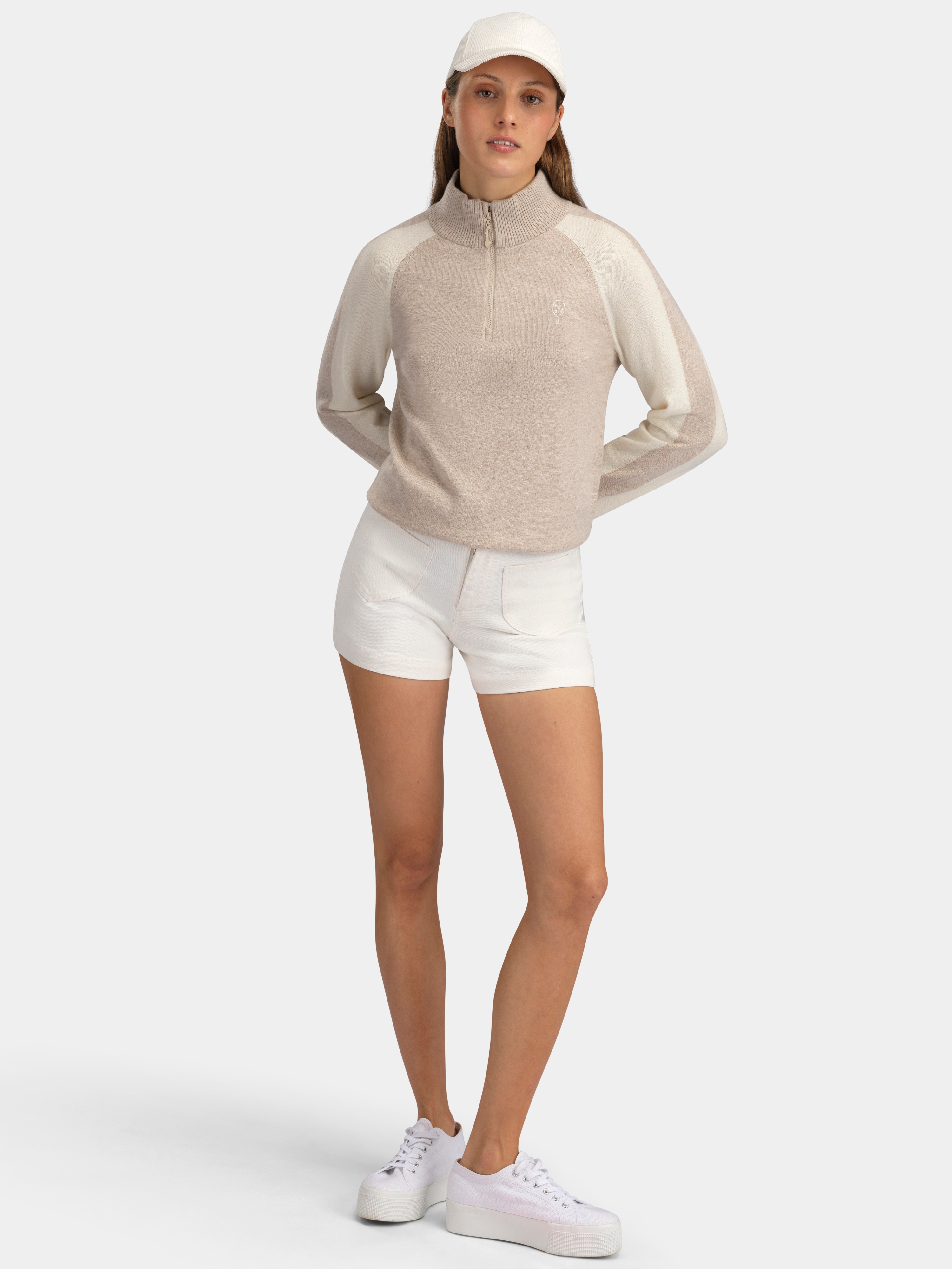 Engelsviken Denim Shorts Snow White