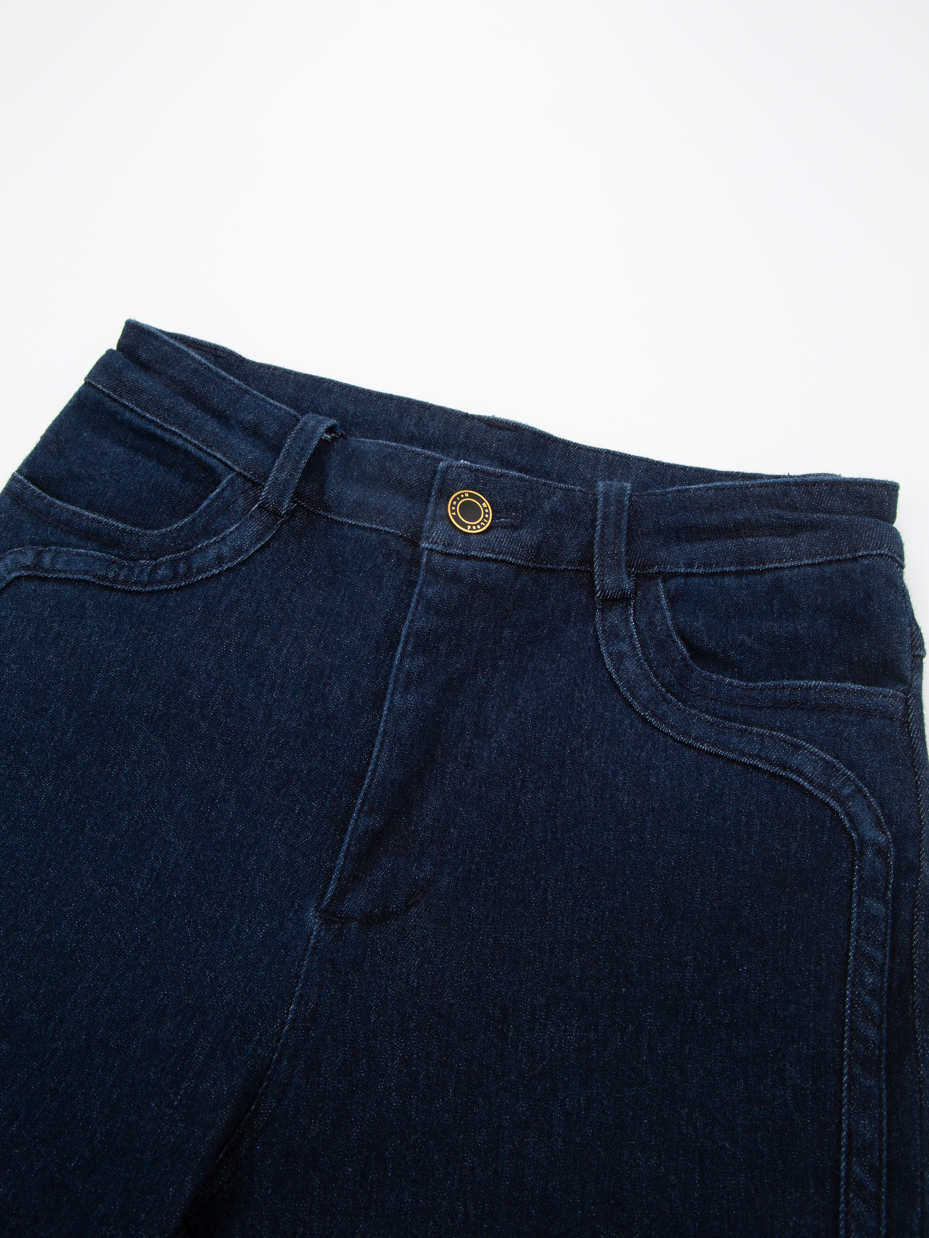 Fløya Ulljeans - Regular  Dark Blue