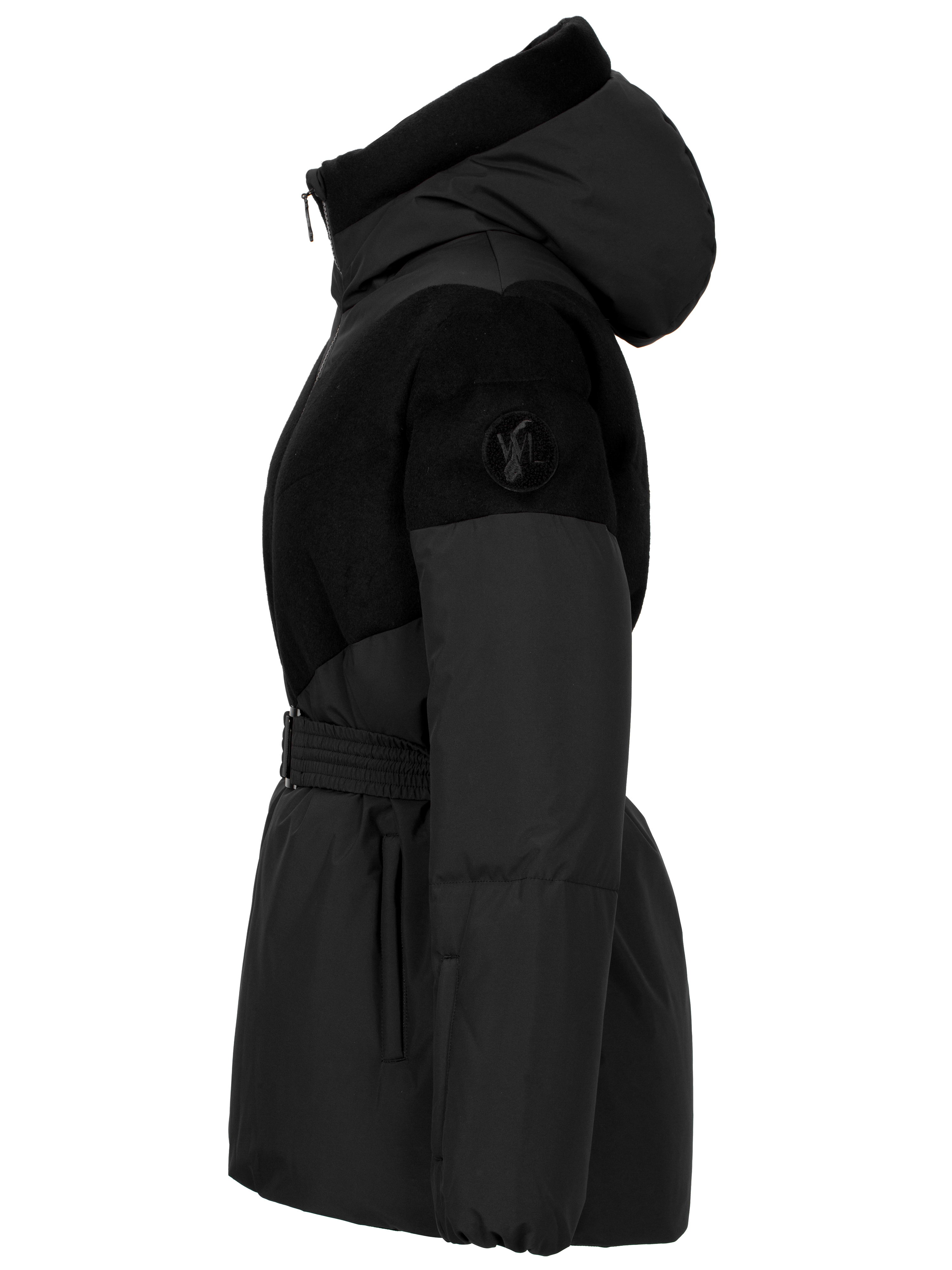 Galdhøpiggen Lang Dunjakke Black