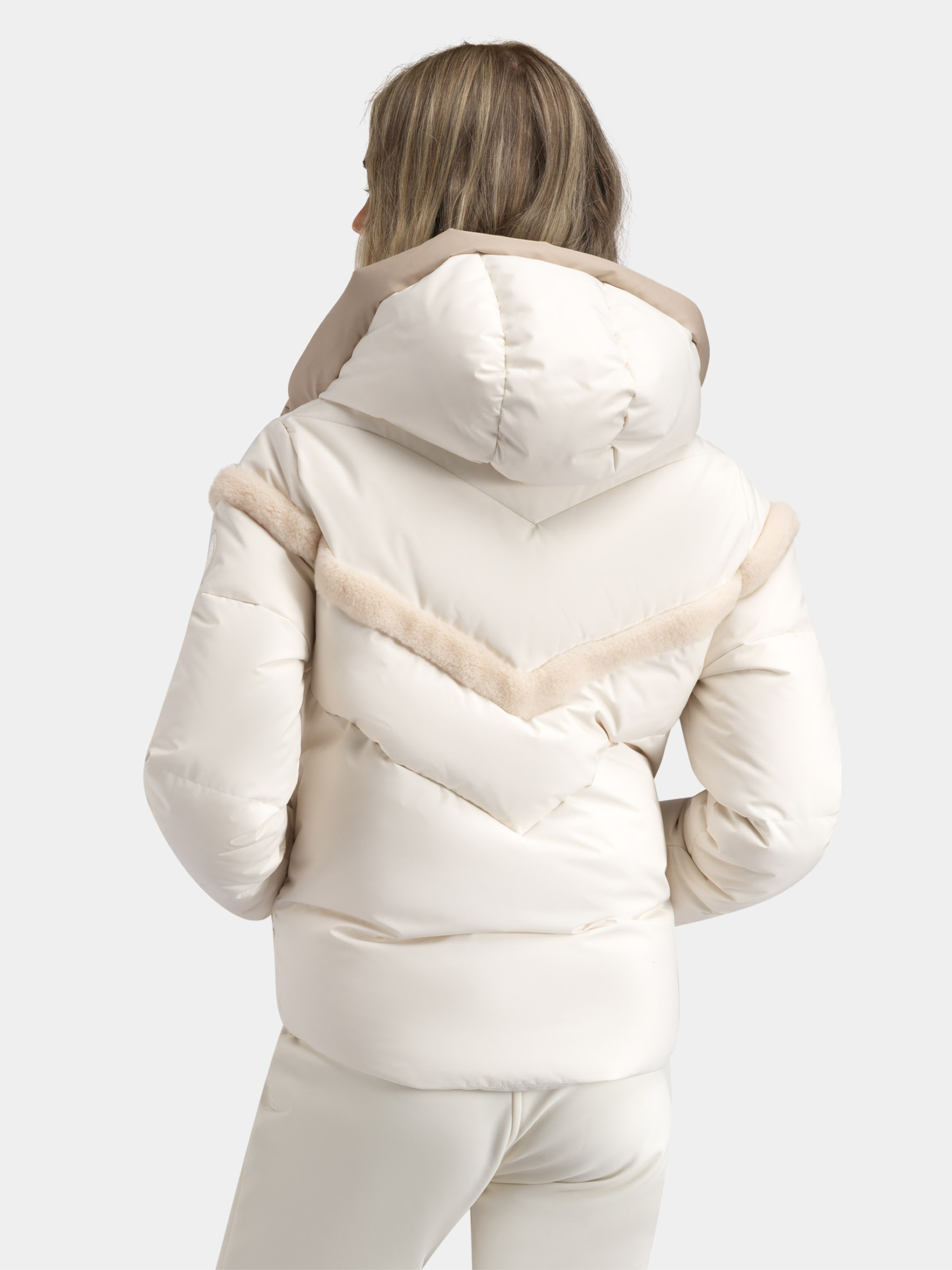 Galdhøppigen Dunjakke  White Swan