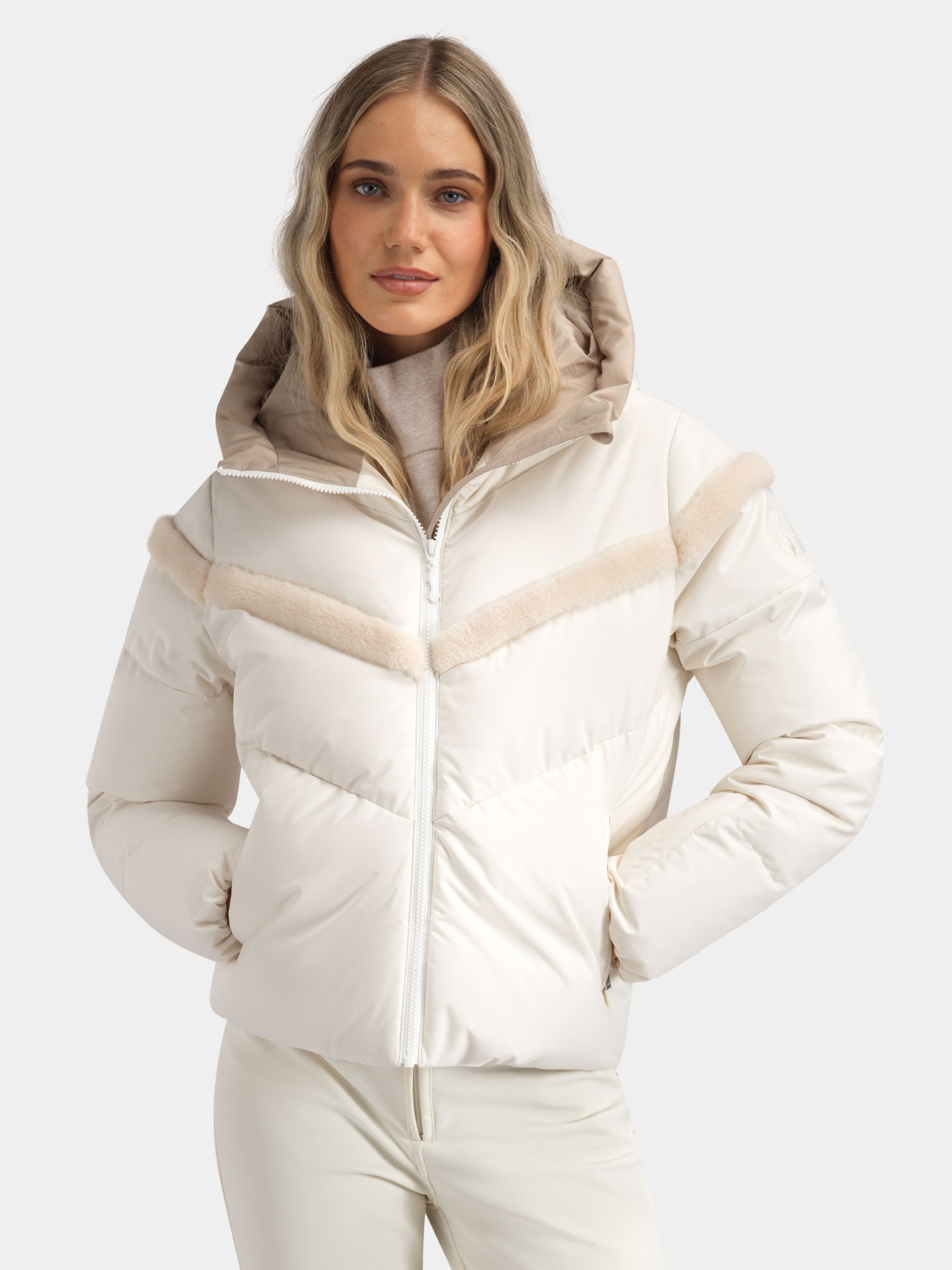 Galdhøppigen Dunjakke  White Swan