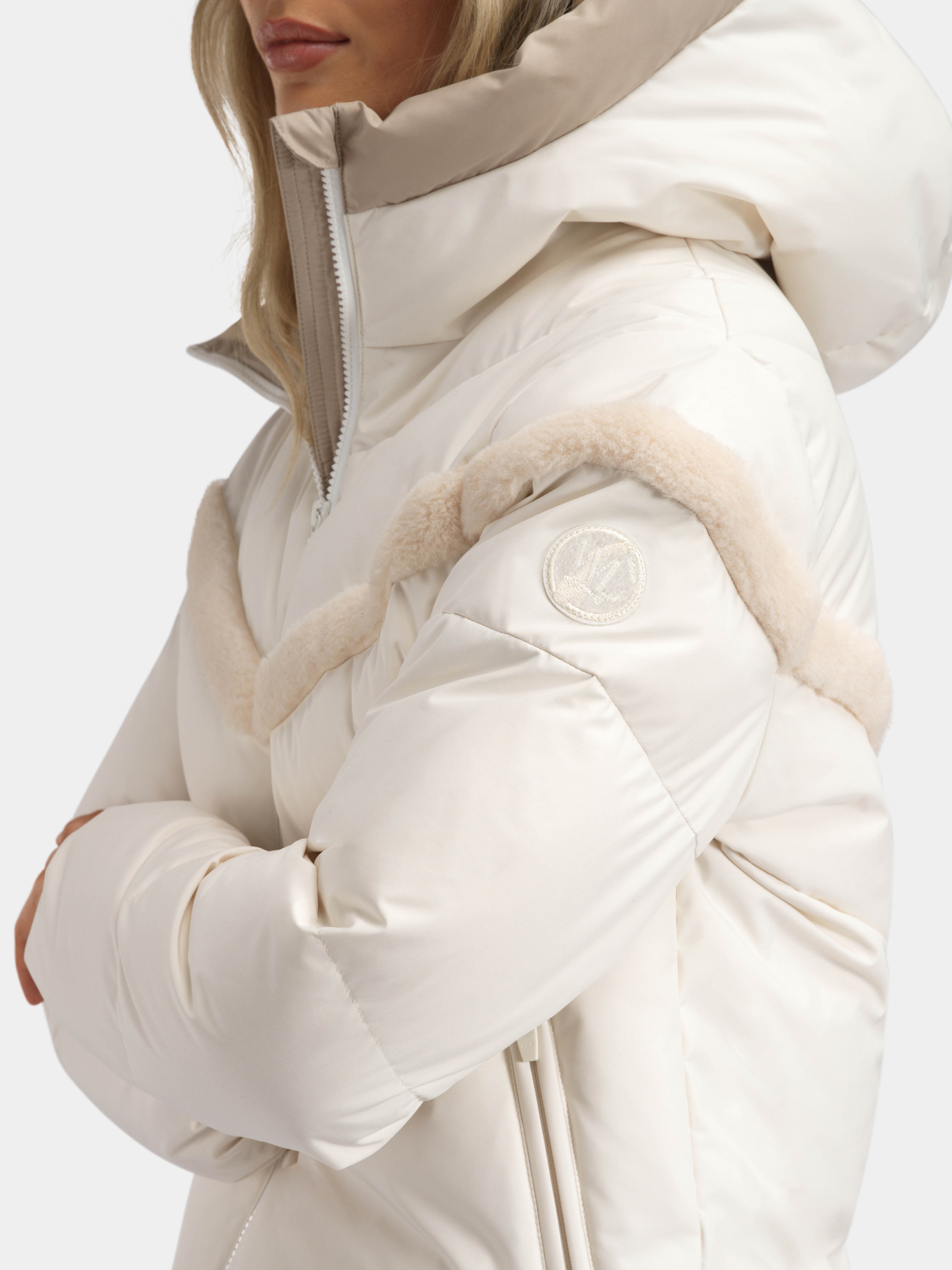 Galdhøppigen Dunjakke  White Swan