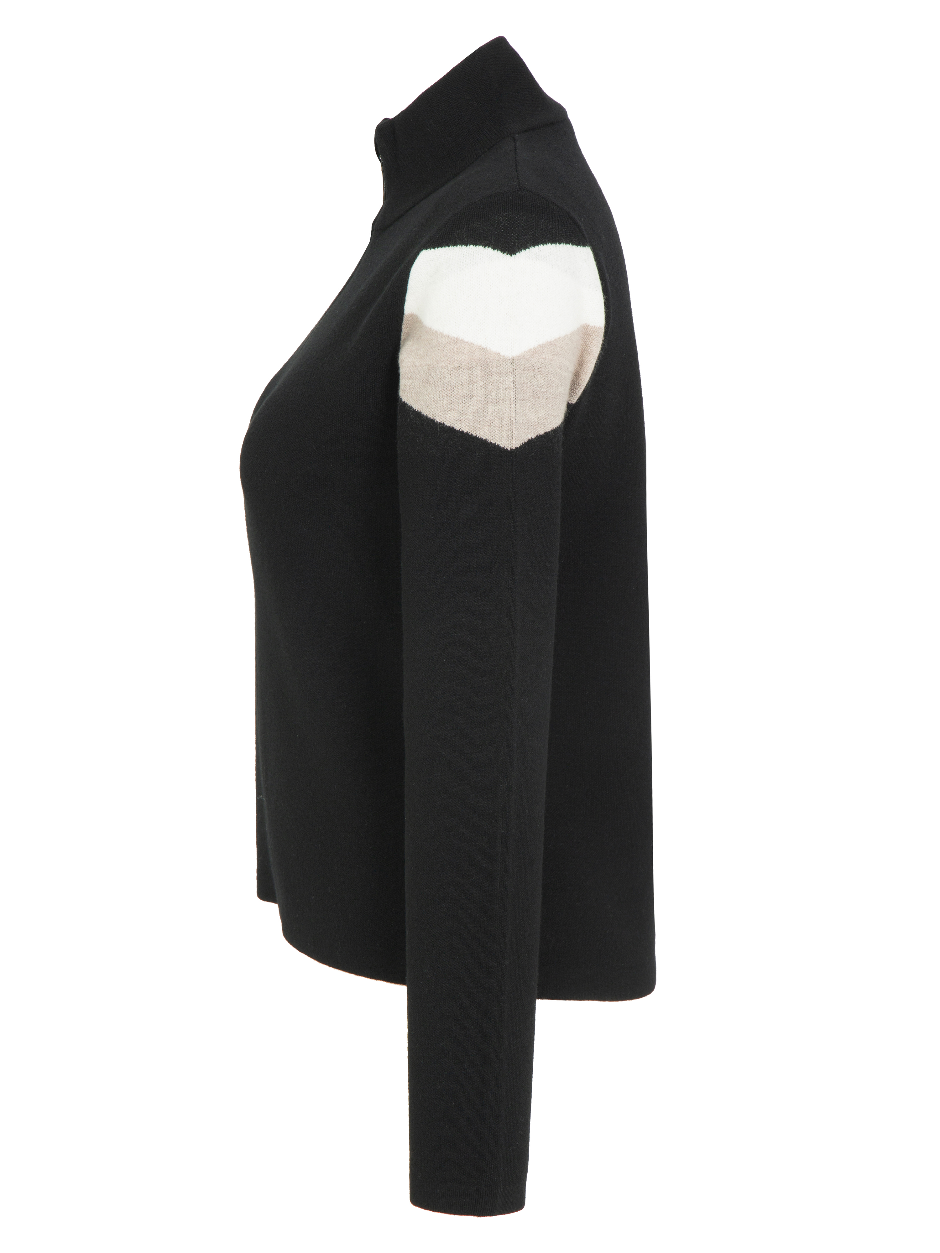 Hemsedal Strikkejakke Black