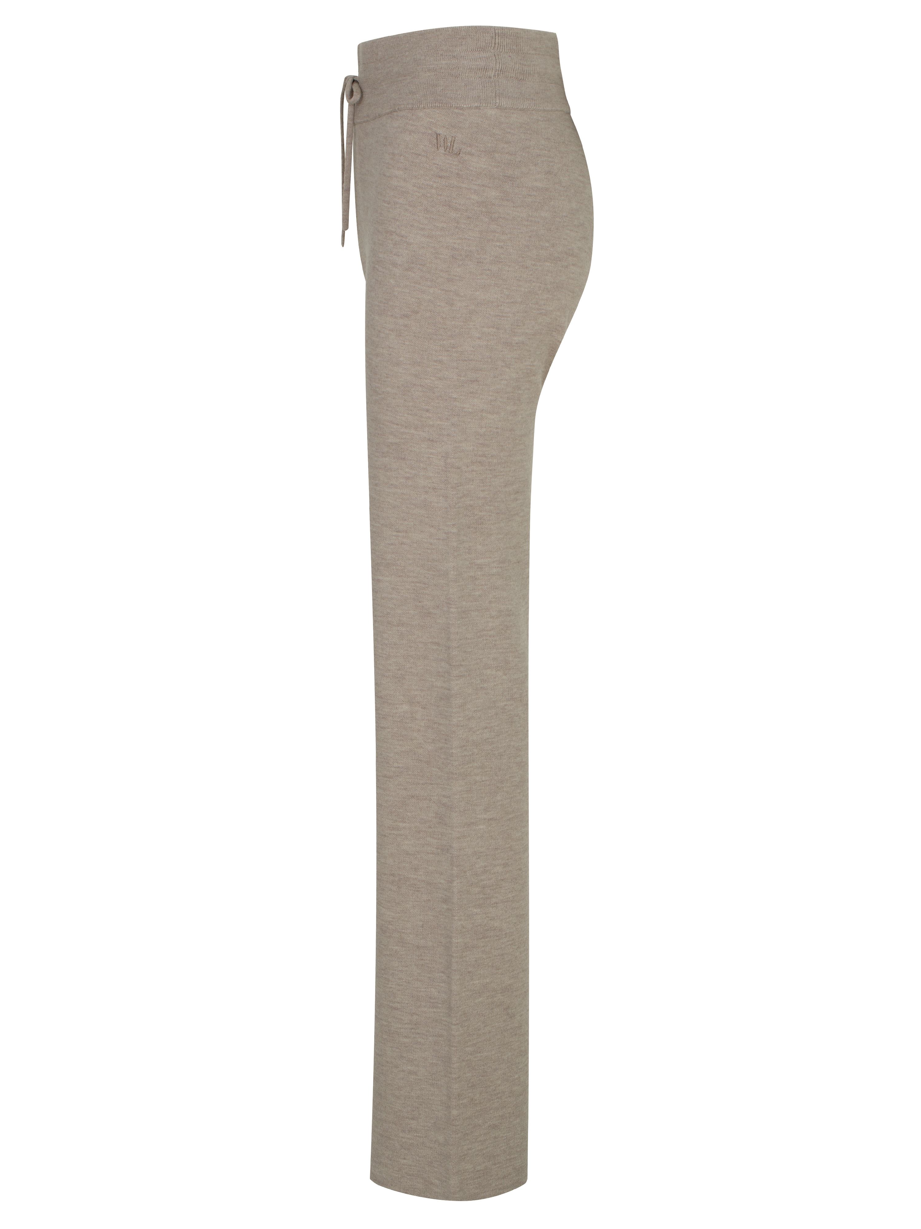 Hemsedal Strikket Ullbukse  Latte