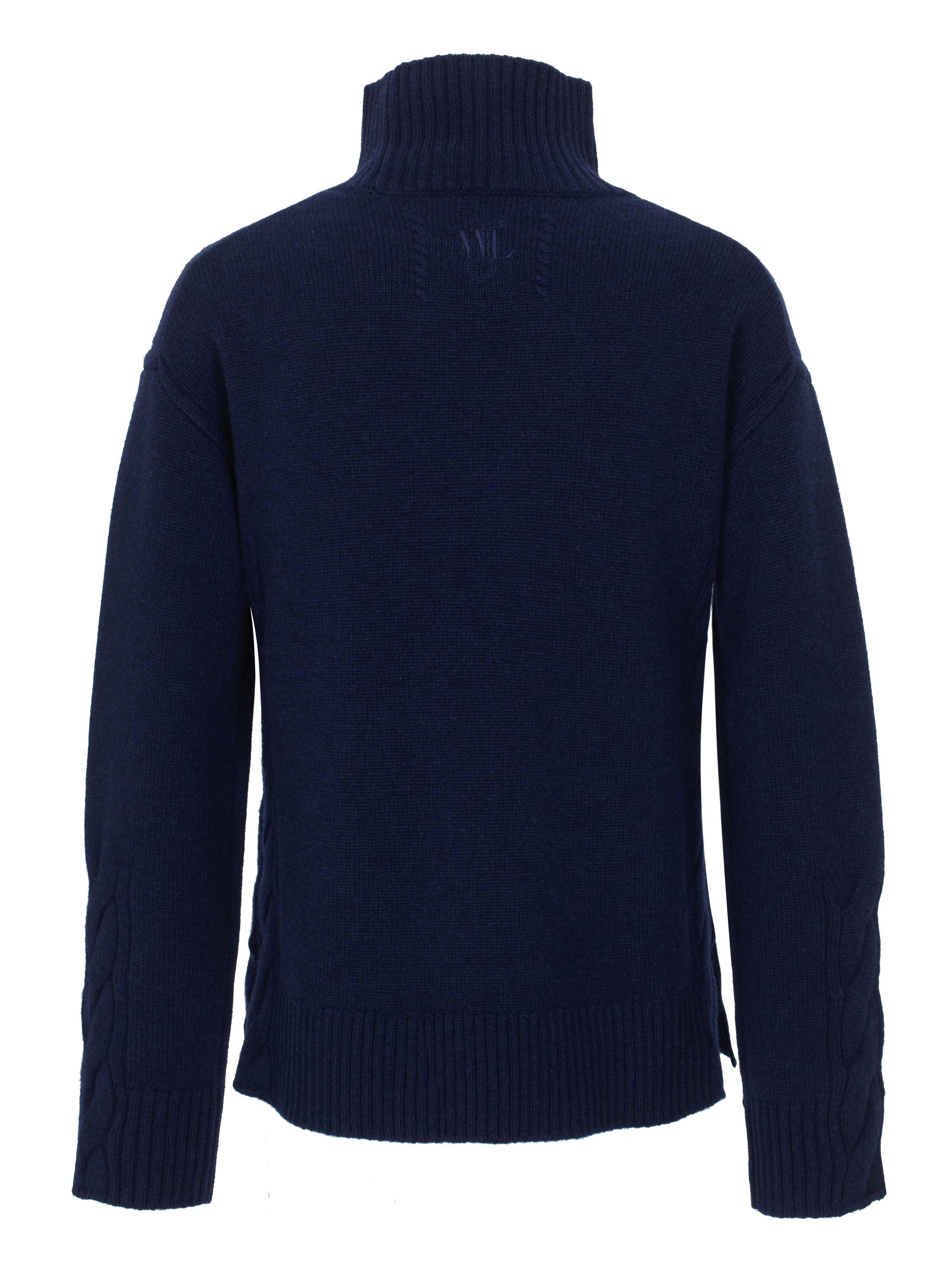 Hettpiggen Strikkegenser  Blue Ink