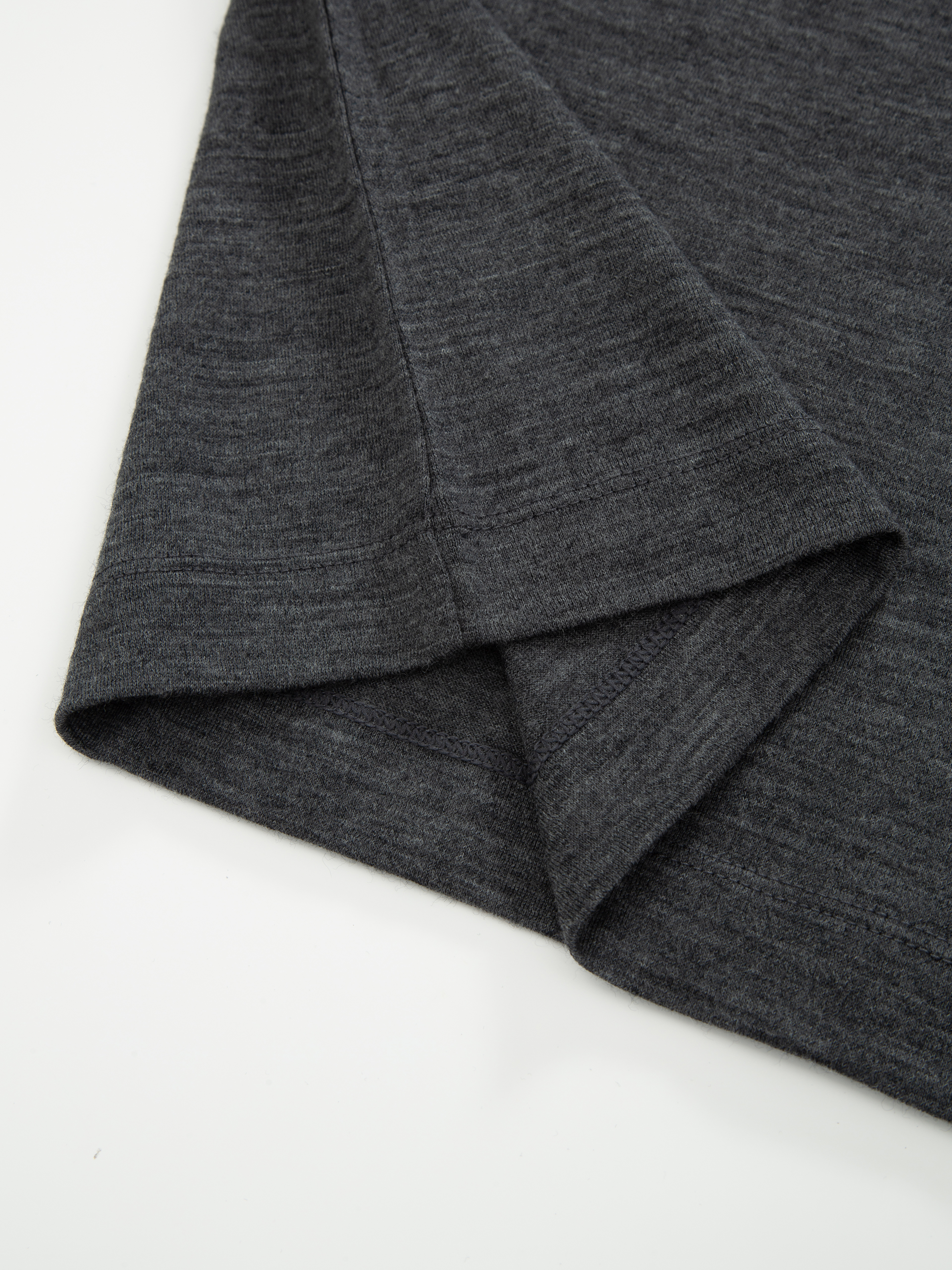 Hoven Ull T-skjorte  Charcoal Grey