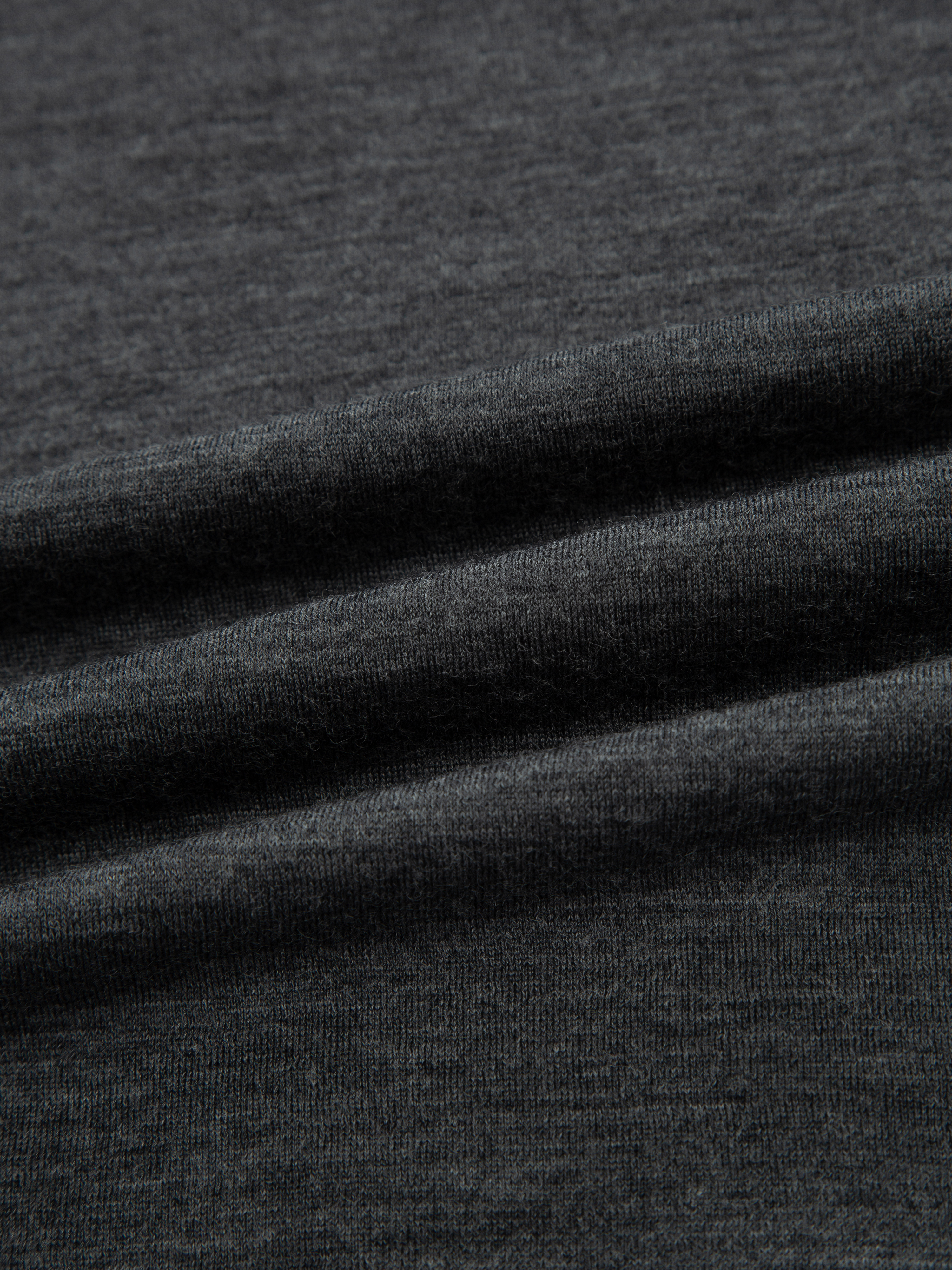 Hoven Ull T-skjorte  Charcoal Grey