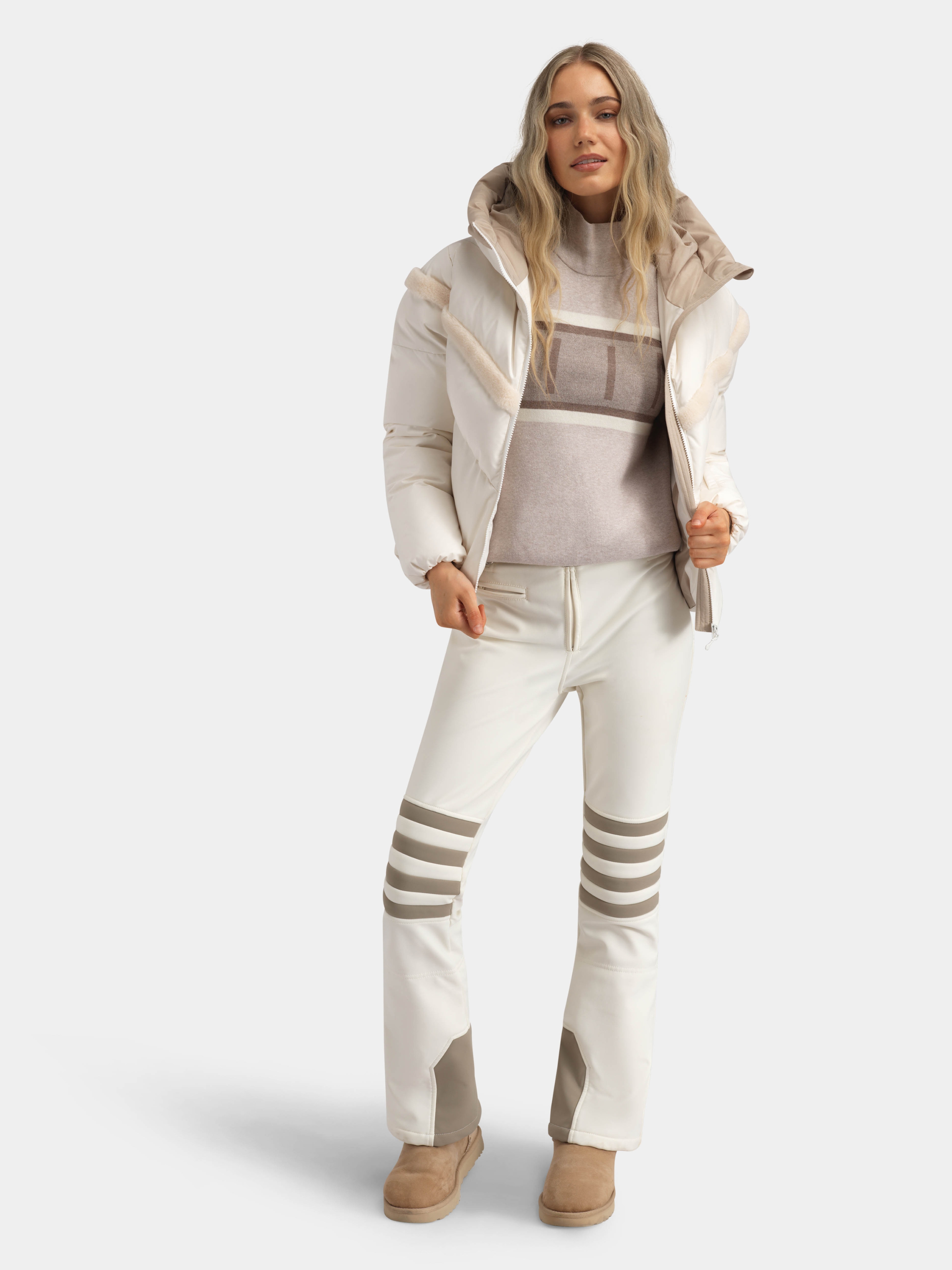 Kvitfjell Skibukse Beige