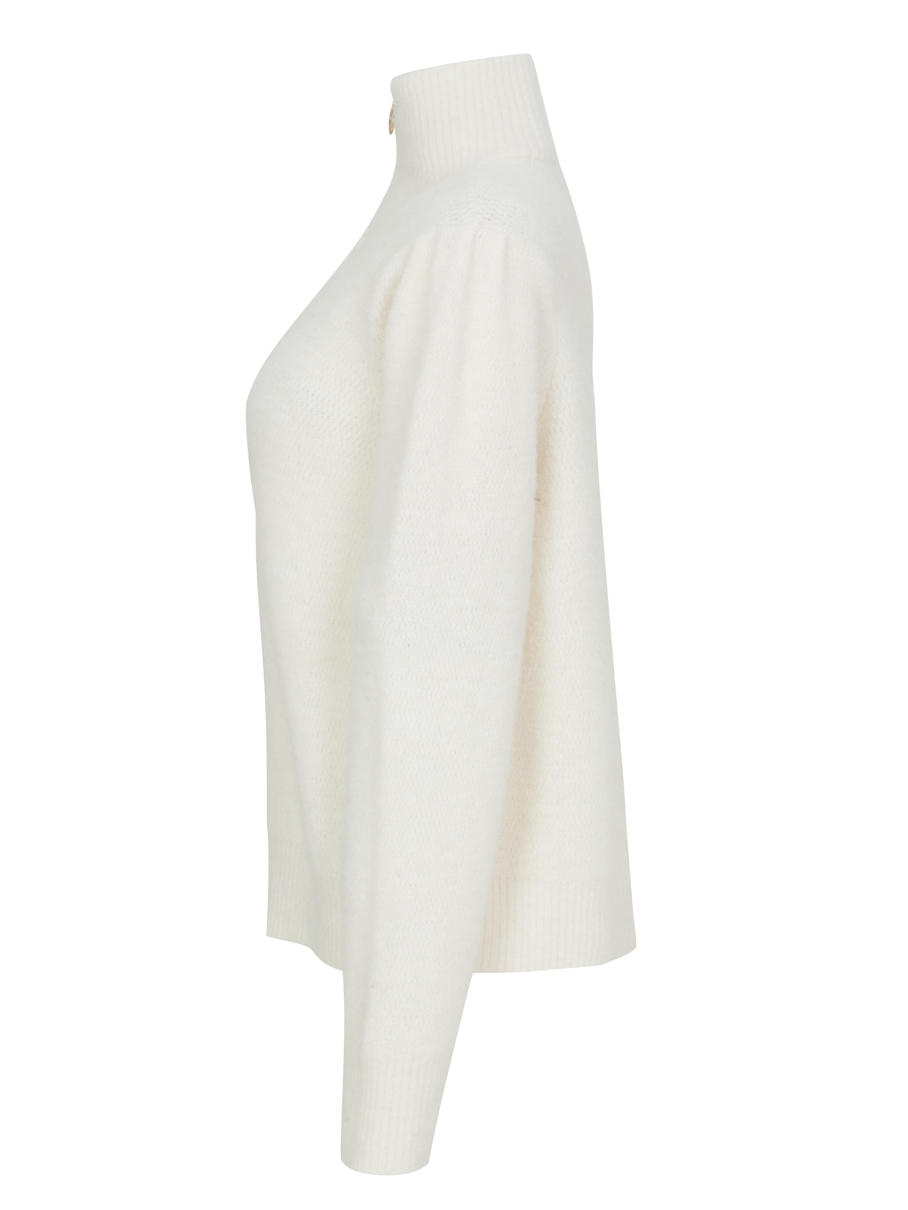 Loen Alpakka Strikkegenser Snow White