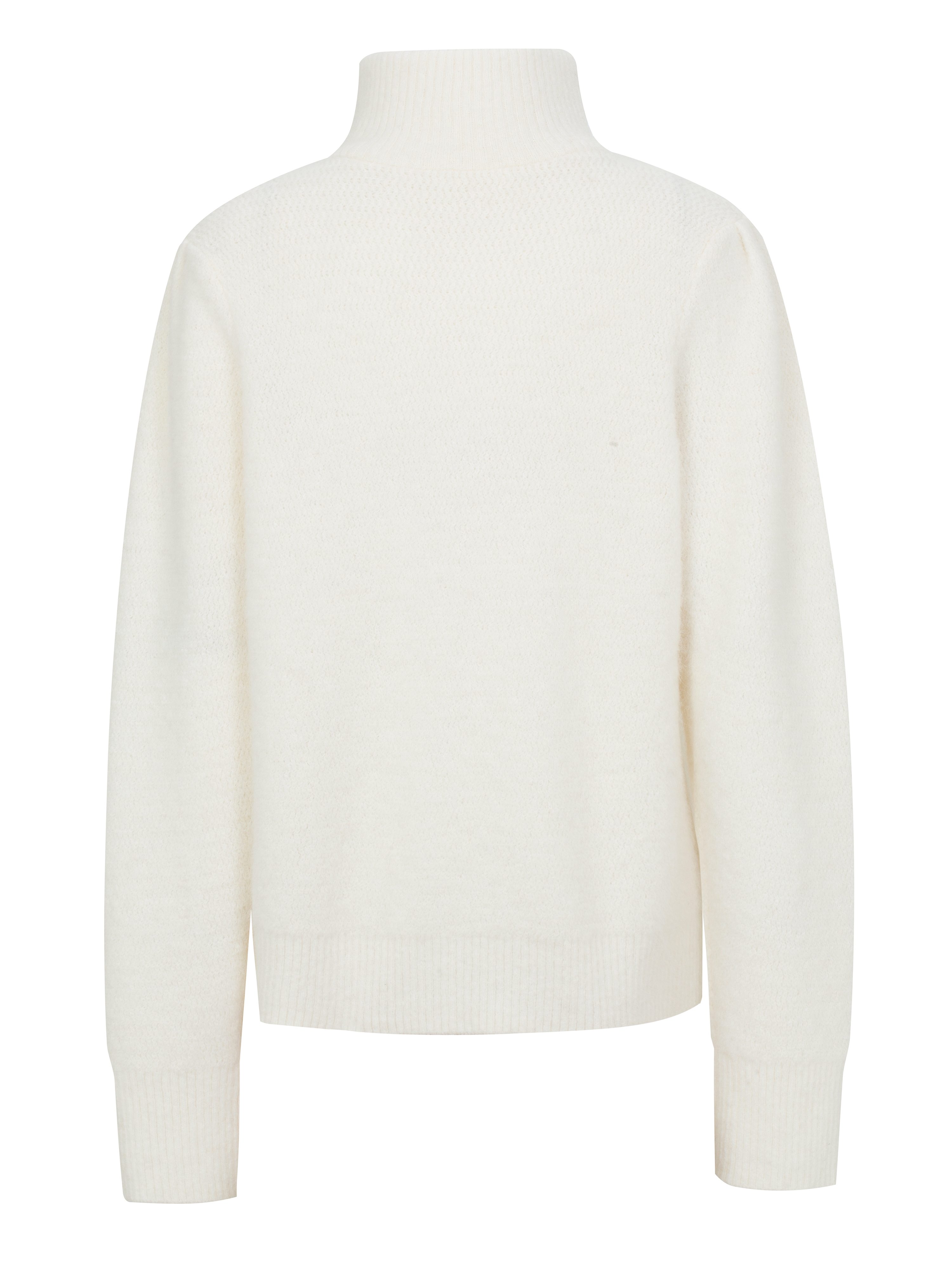 Loen Alpakka Strikkegenser Snow White