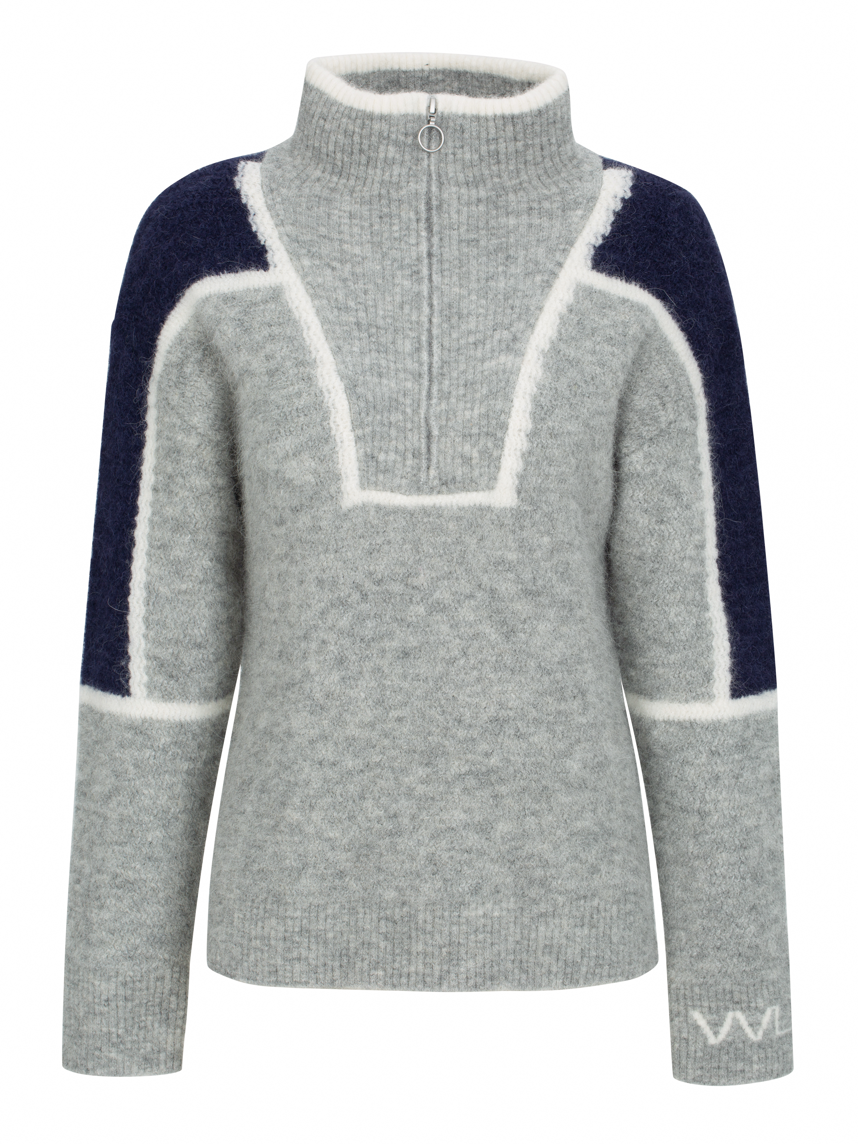 Loen Alpakka Ullgenser  Light Grey melange