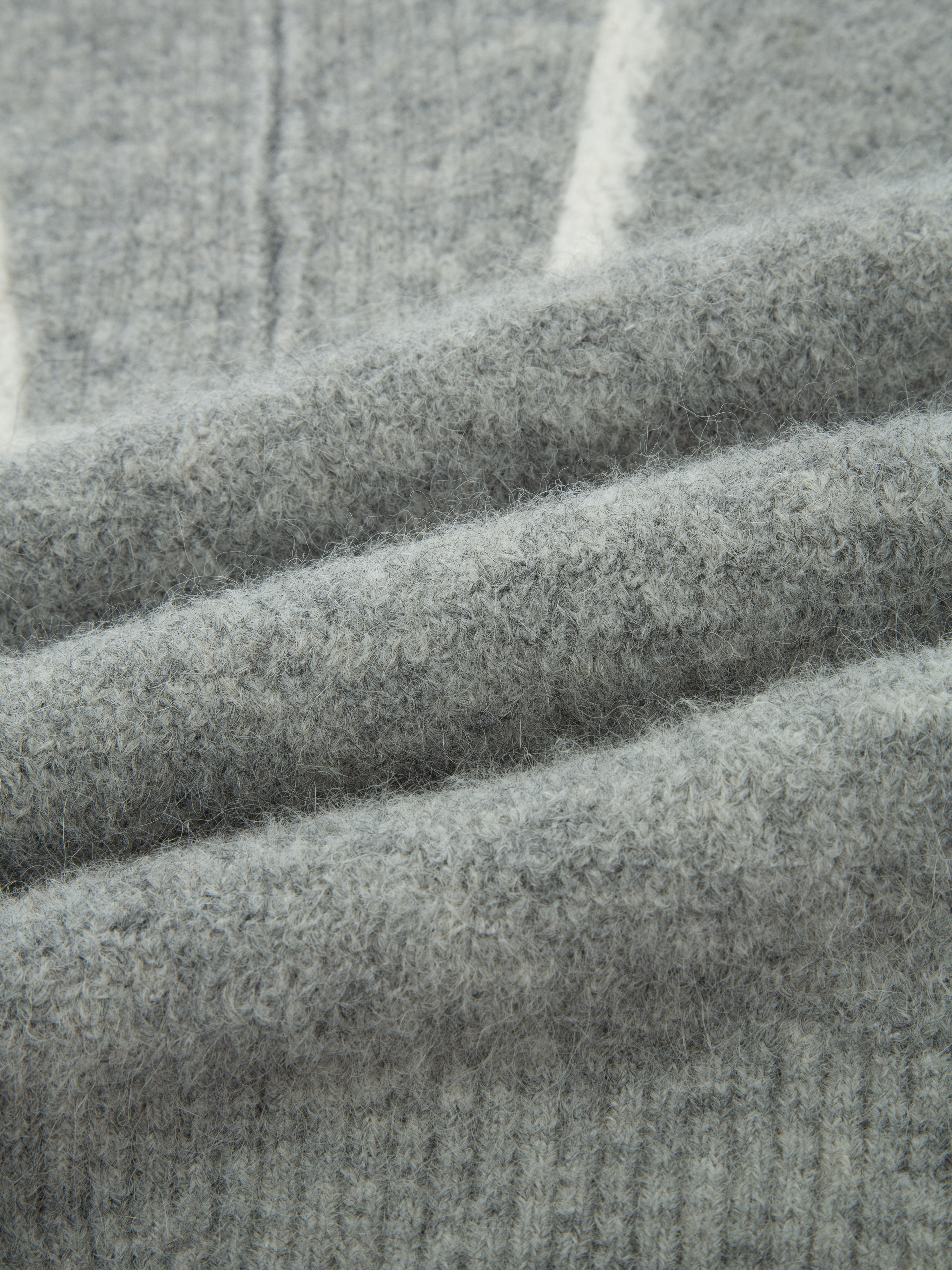 Loen Alpakka Ullgenser  Light Grey melange