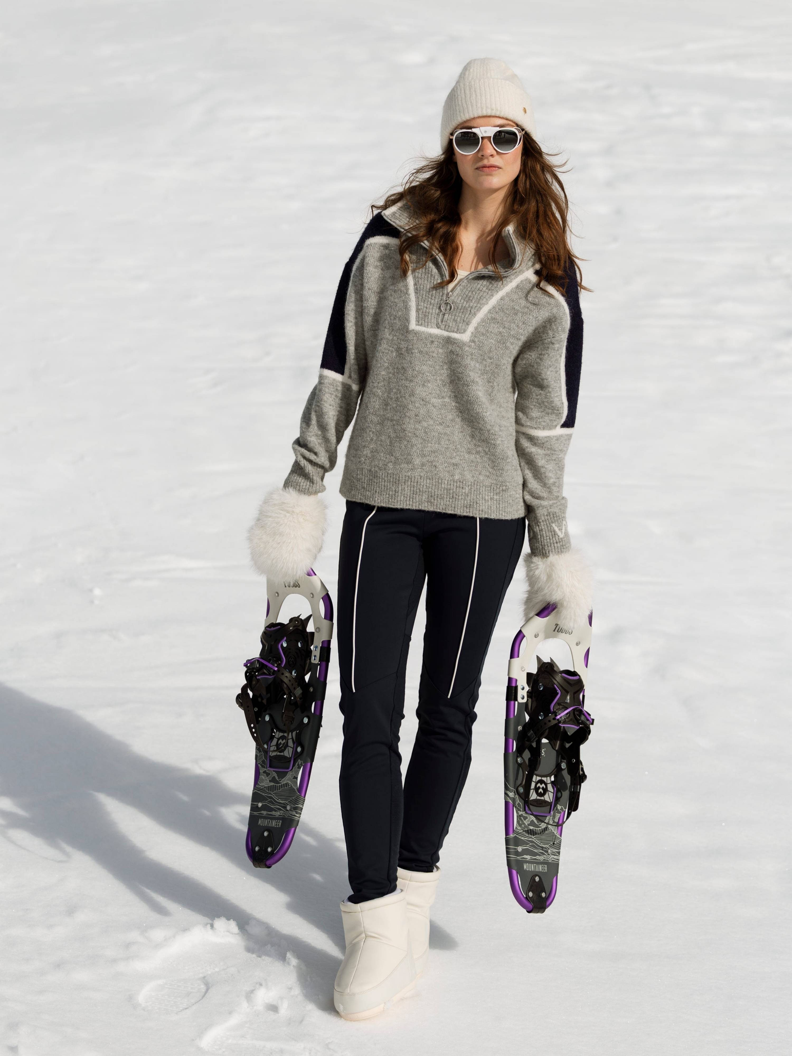 Loen Alpakka Ullgenser  Light Grey melange