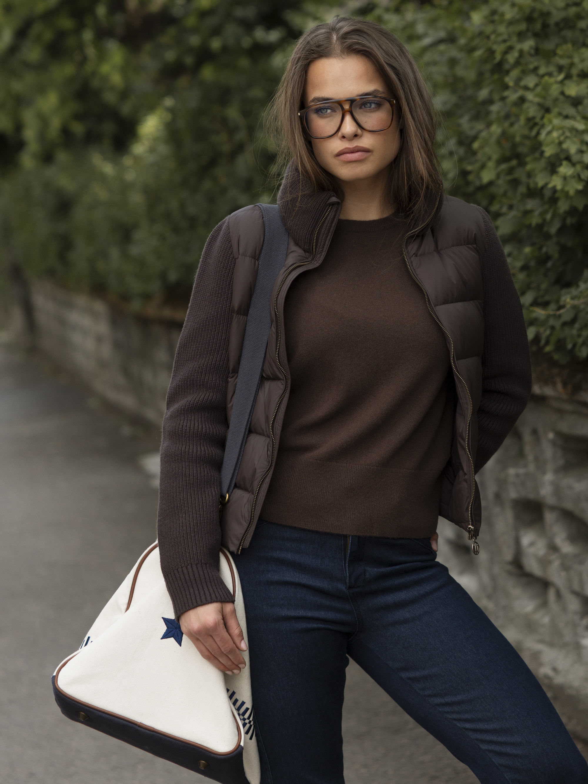 Loftet Kashmir Genser  Coffee