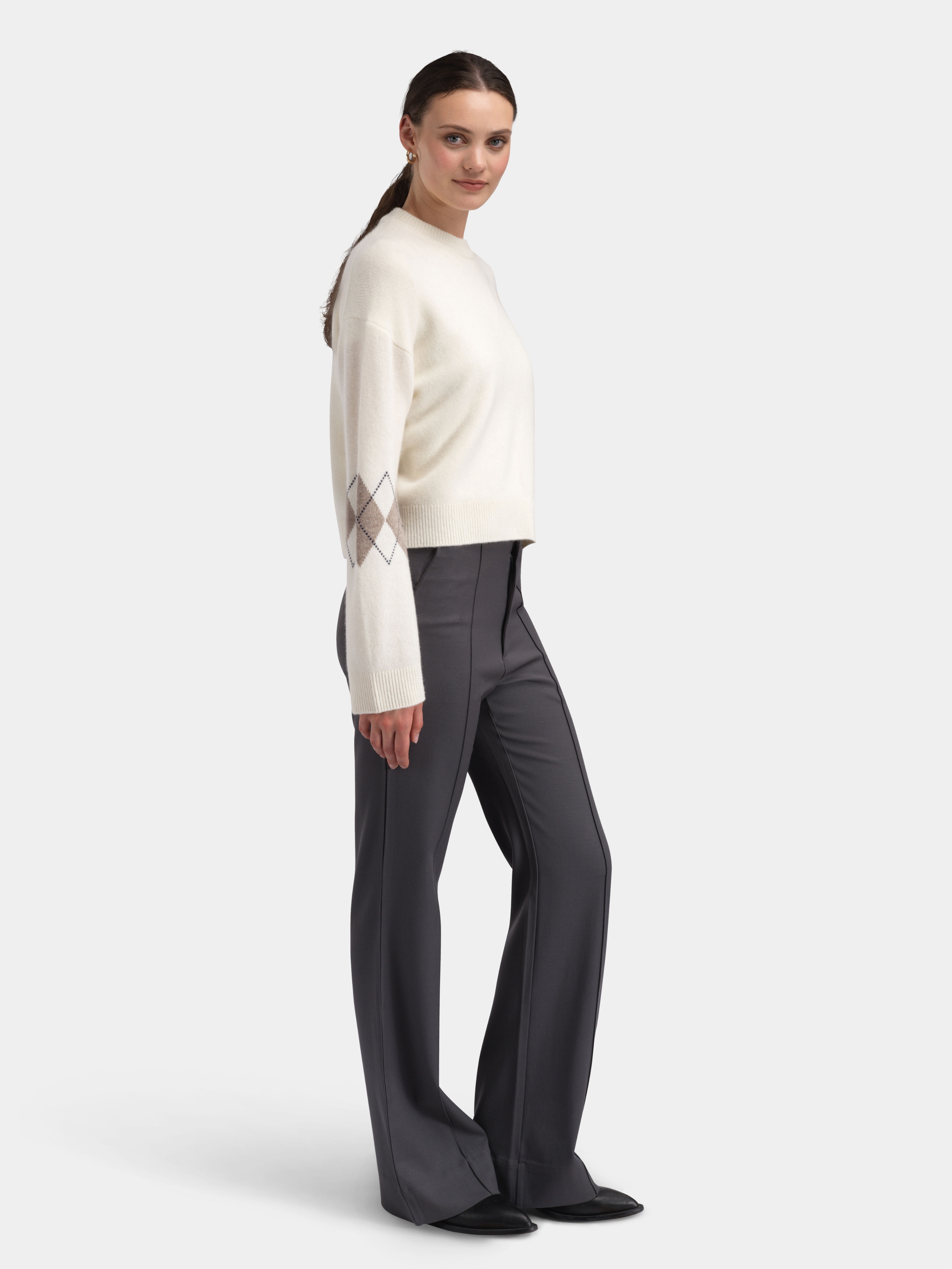 Midnattstind Ullbukse  Dark Grey