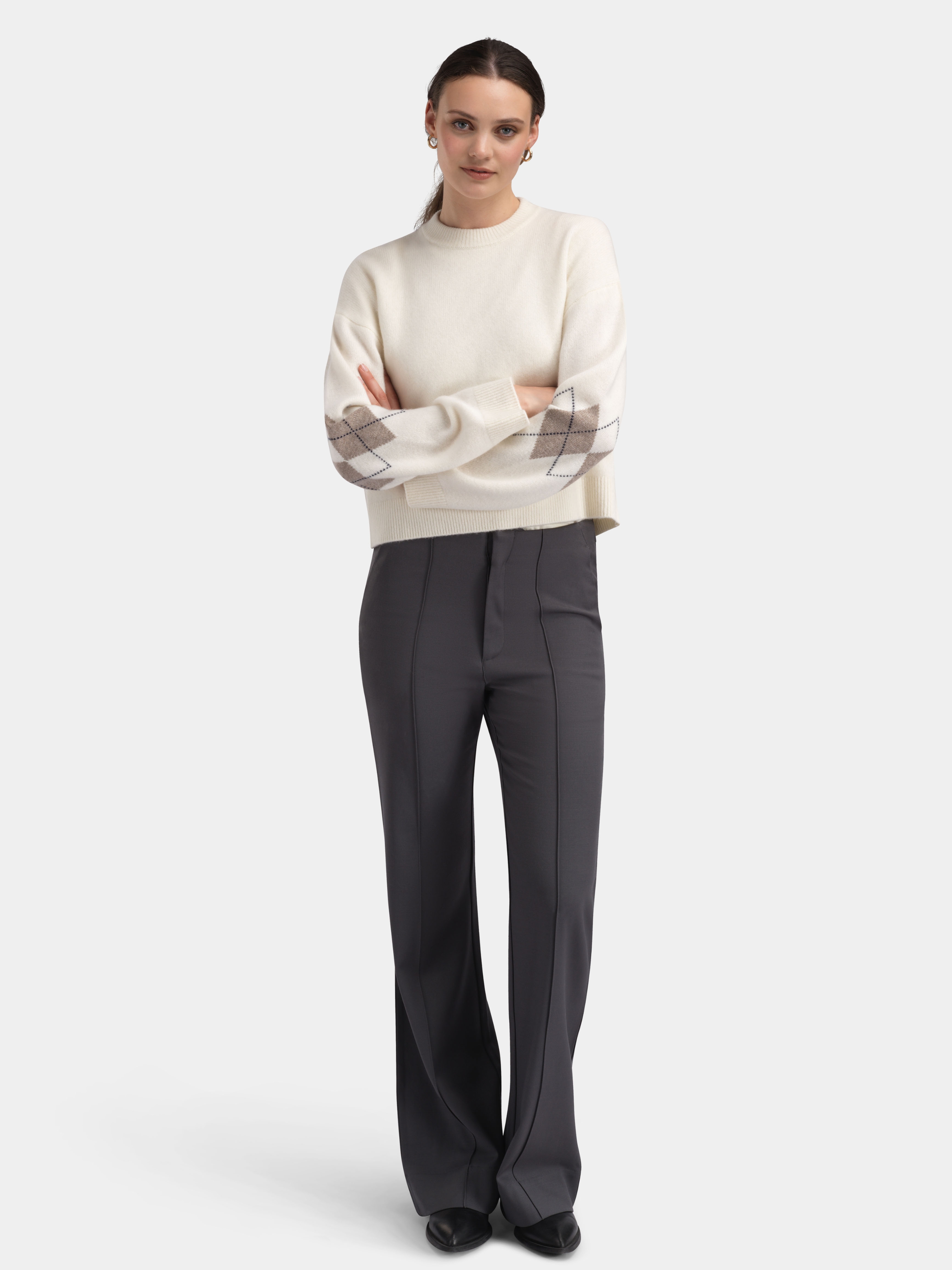 Midnattstind Ullbukse  Dark Grey