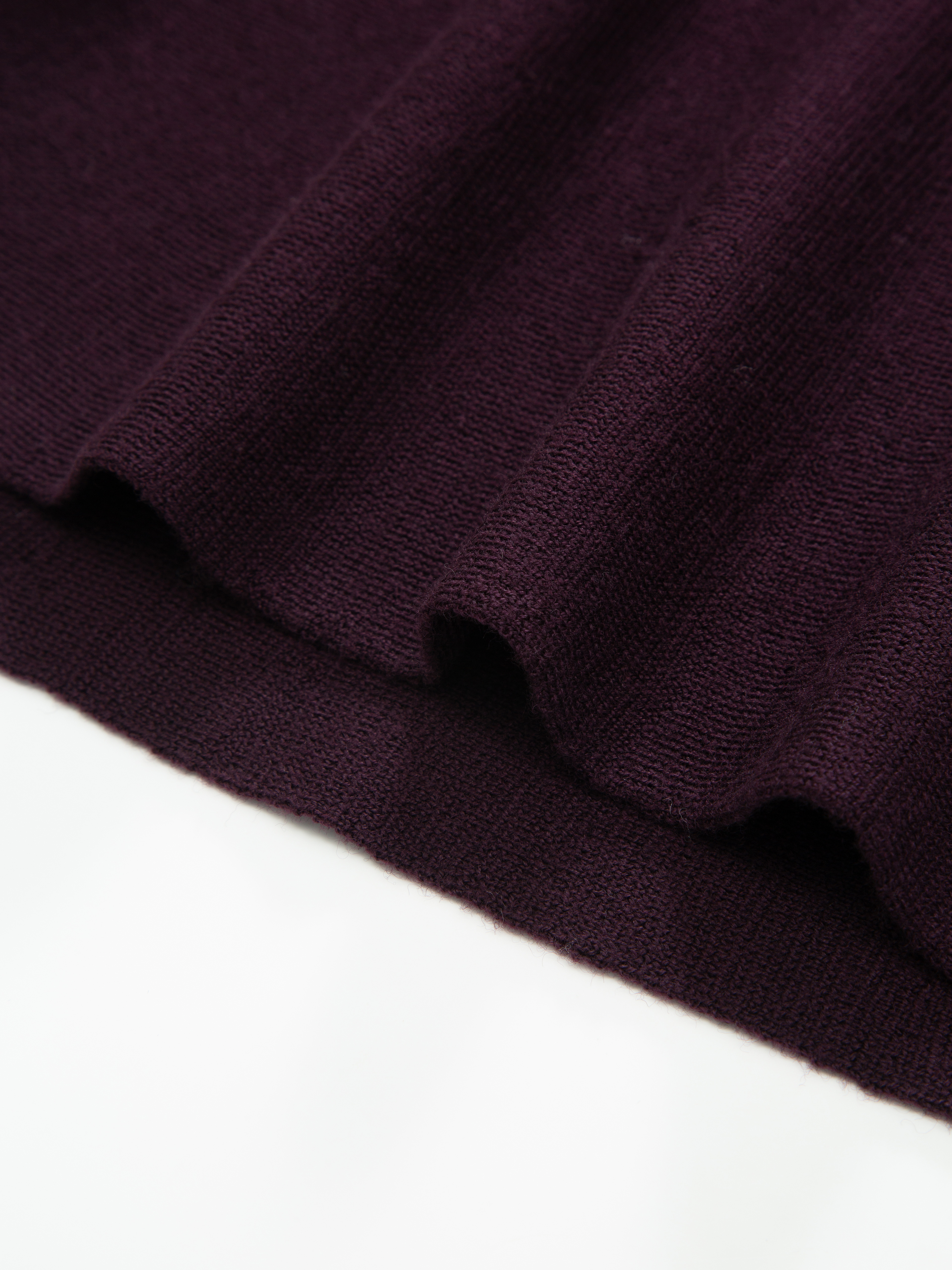 Ramsfjellet Ull Skjørt Aubergine