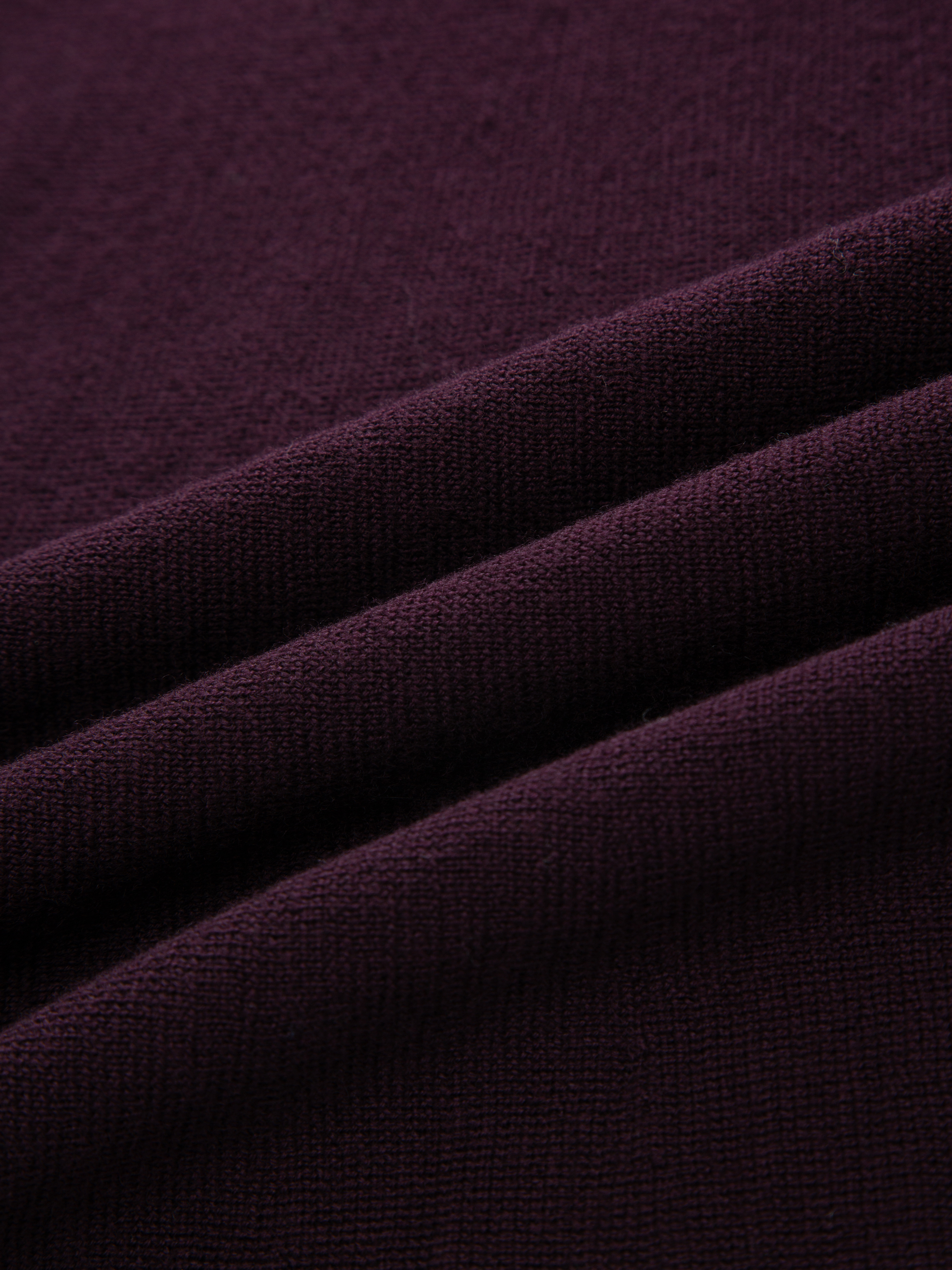 Ramsfjellet Ull Skjørt Aubergine