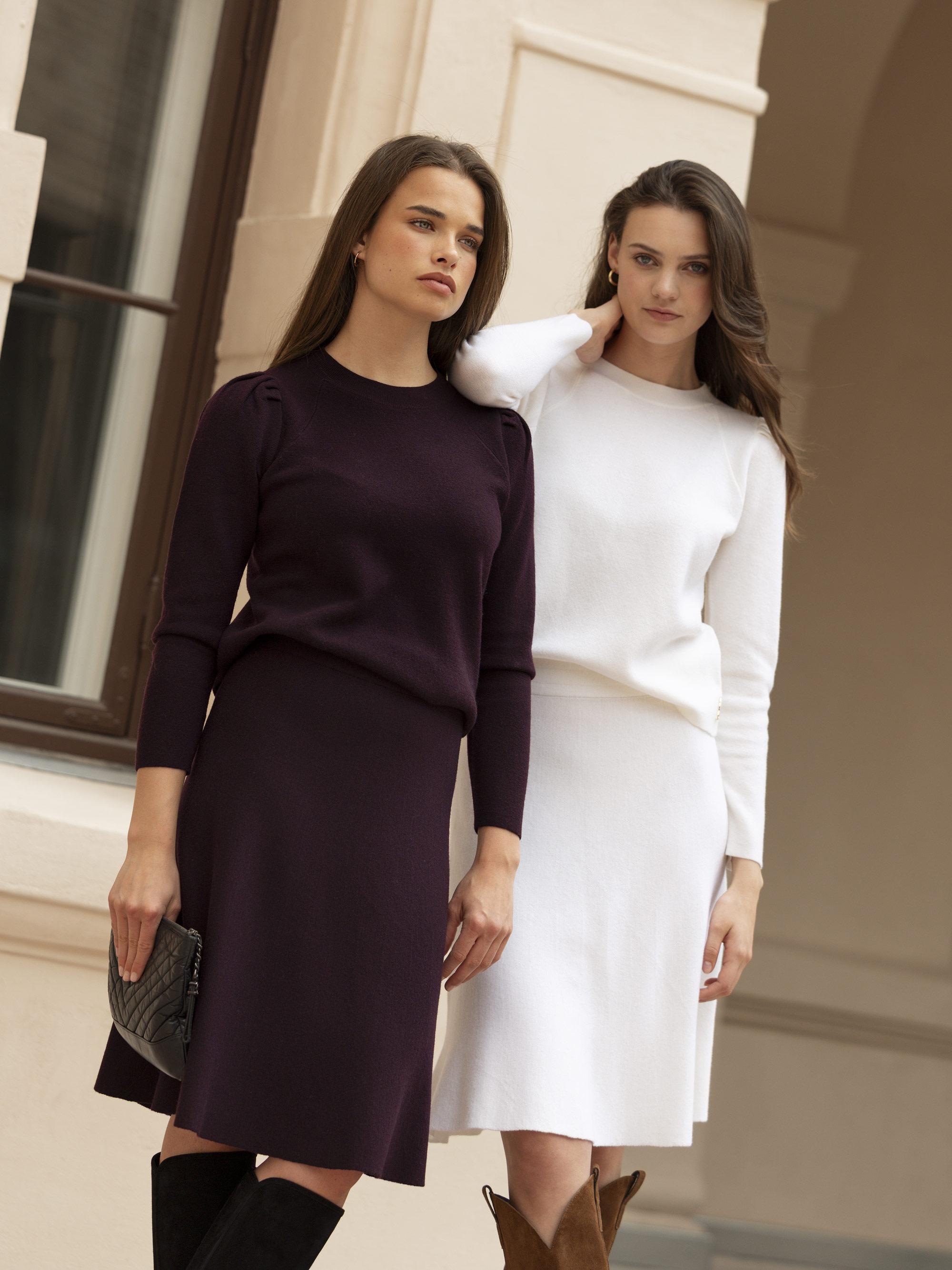 Ramsfjellet Ull Skjørt Cream