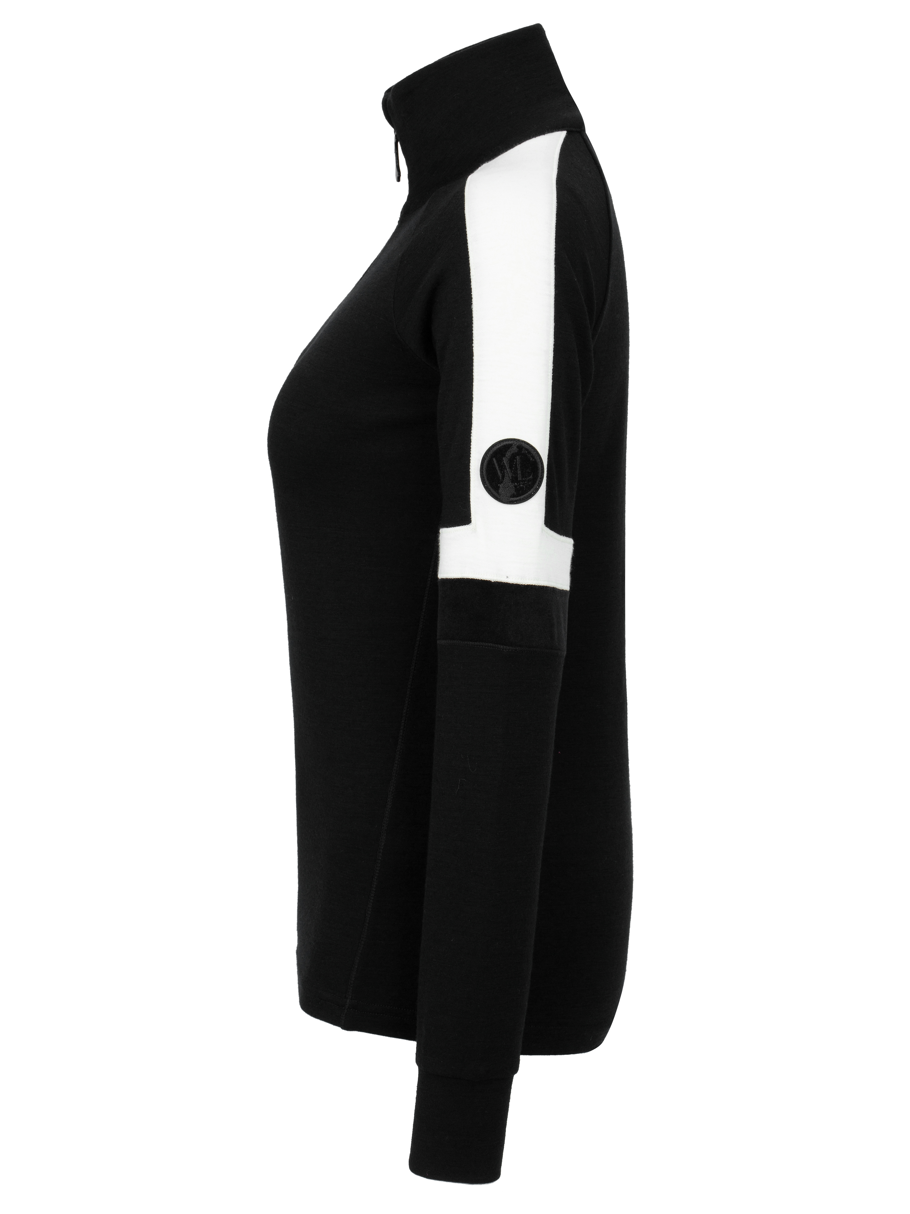 Rauland Half-zip Ulltrøye Black