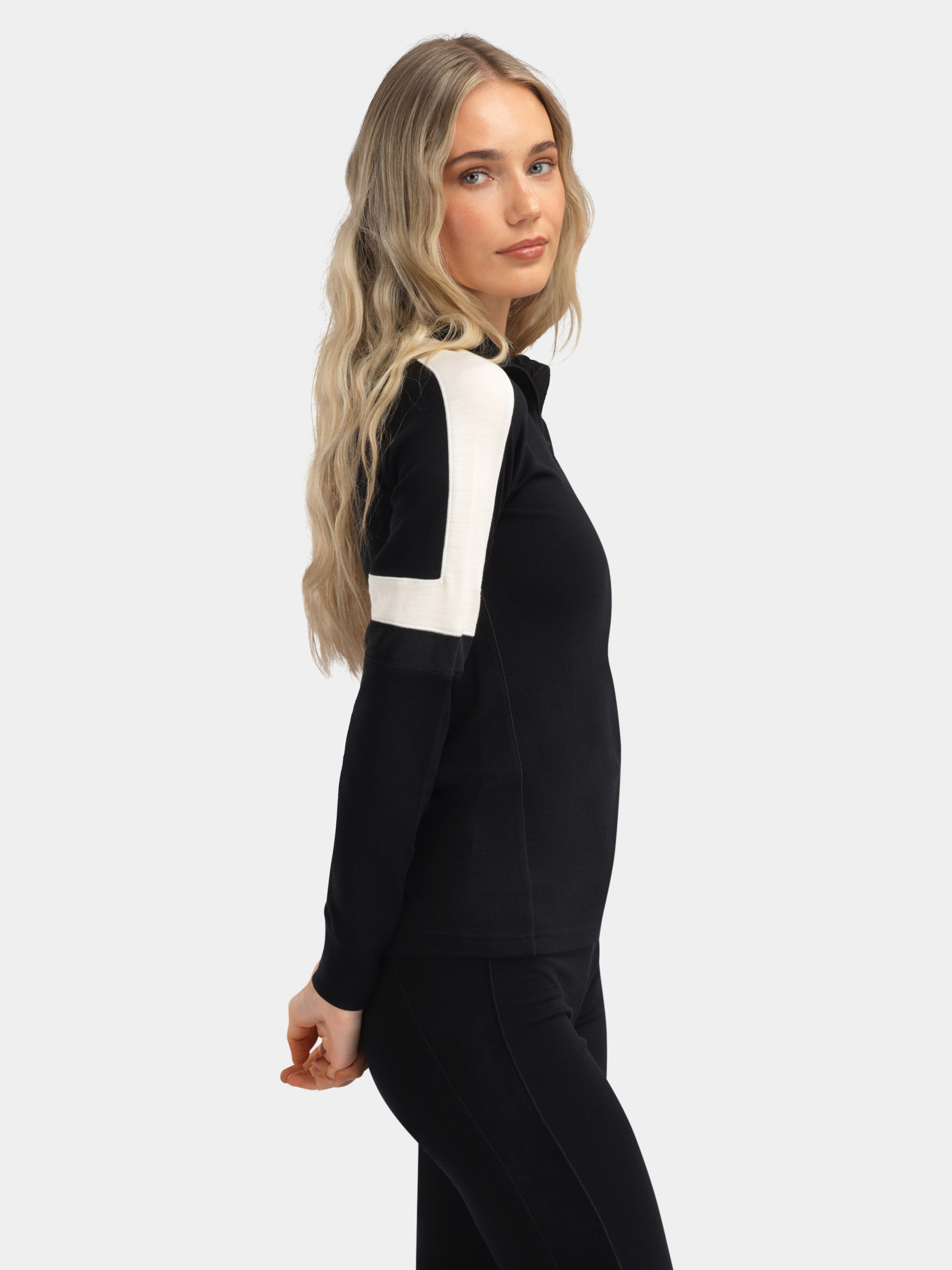 Rauland Half-zip Ulltrøye Black