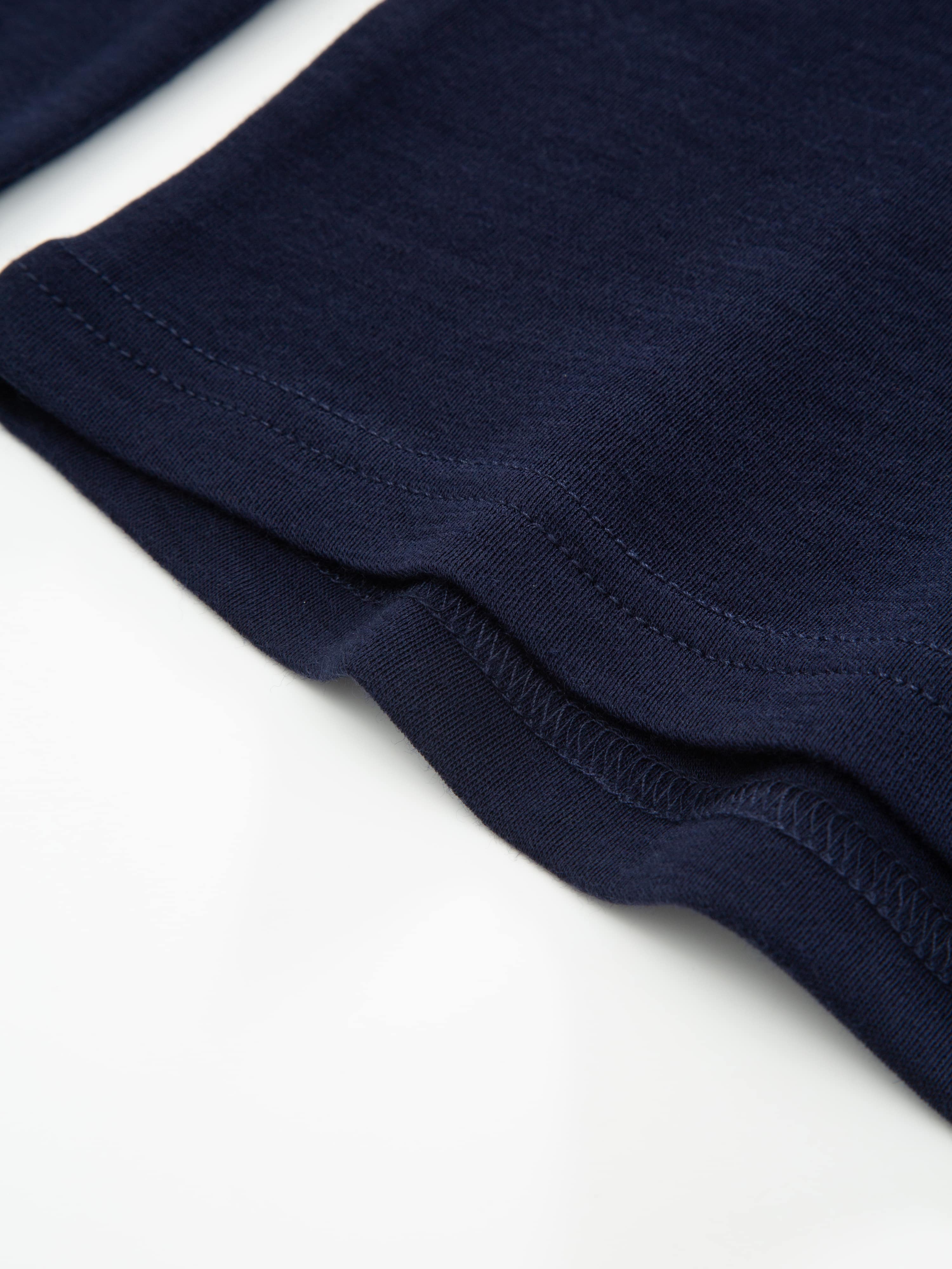 Sirdal Merino Cord Half-zip Blue Ink