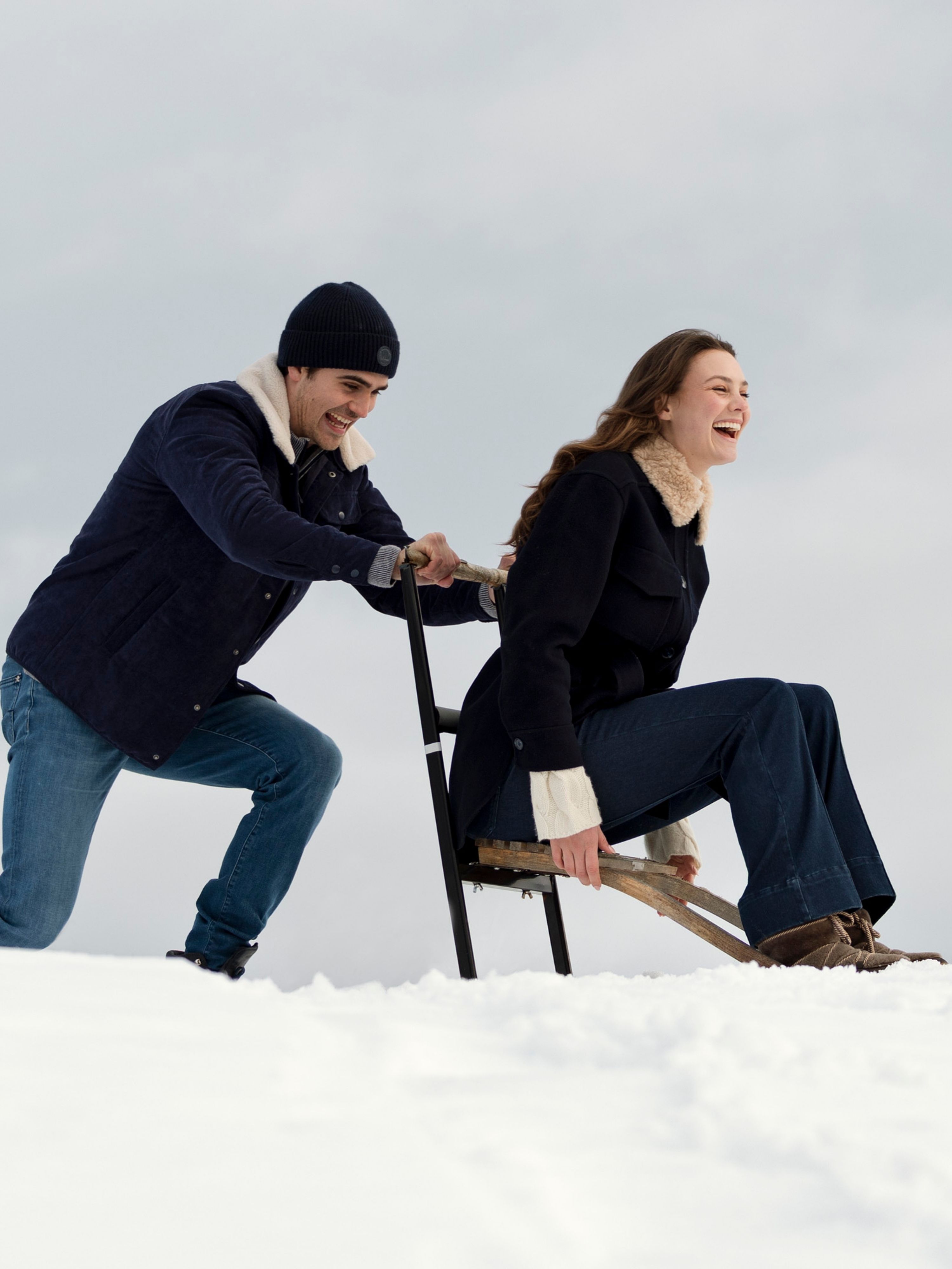 Eidselva Cord Jakke  Dark Blue