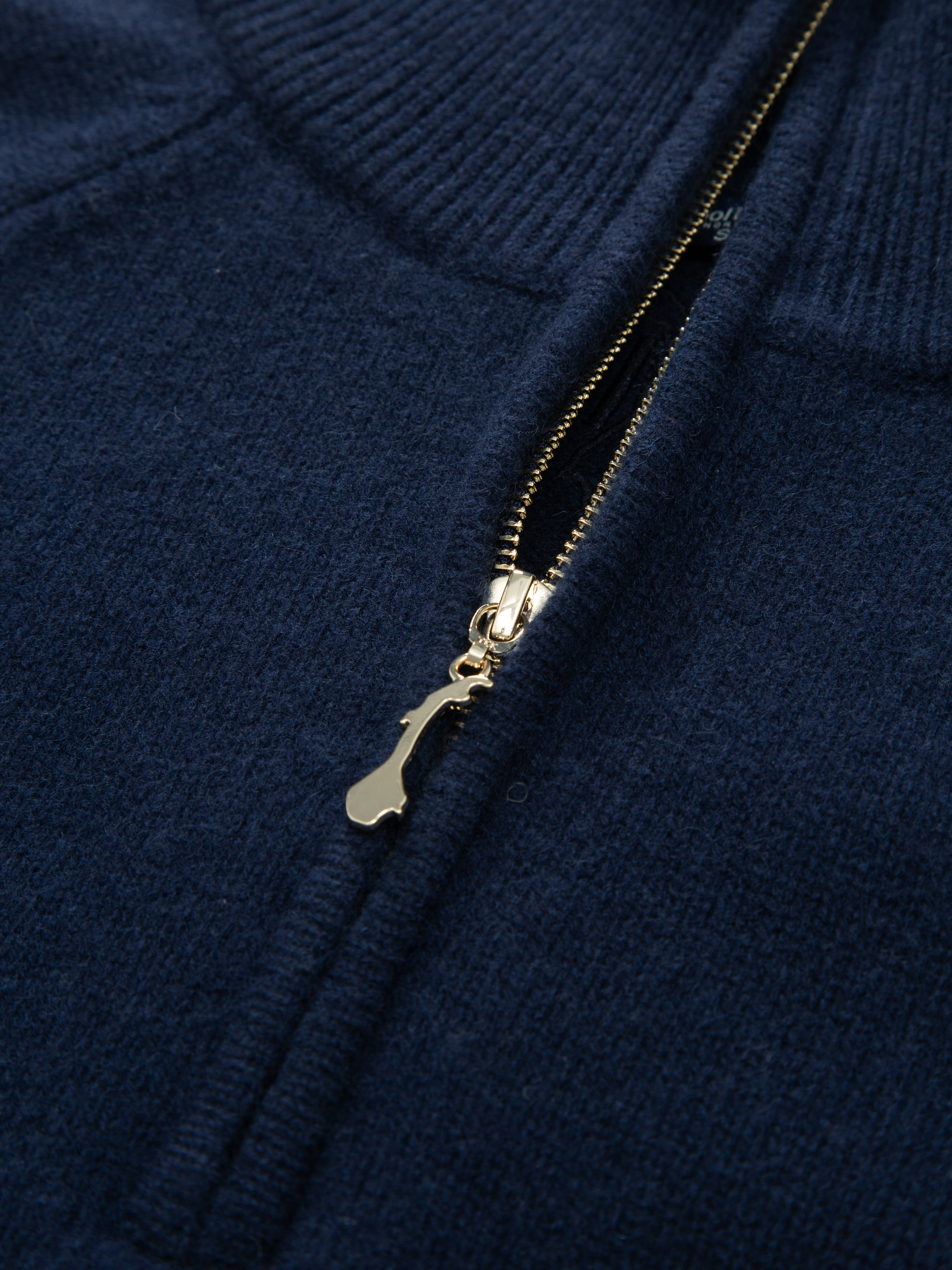 Snøheim Strikkegenser  Dark Blue