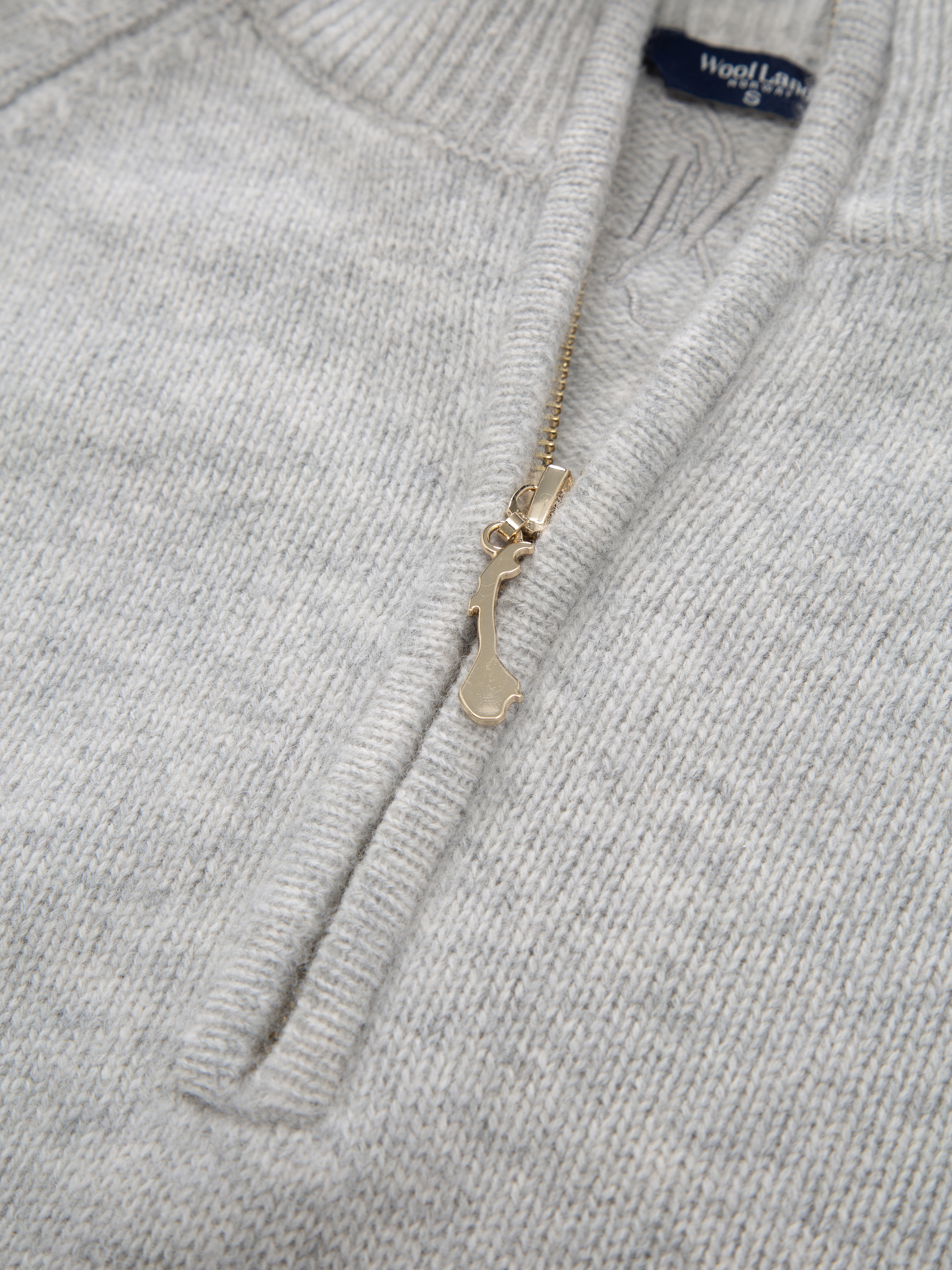 Snøheim Strikkegenser  Grey Melange