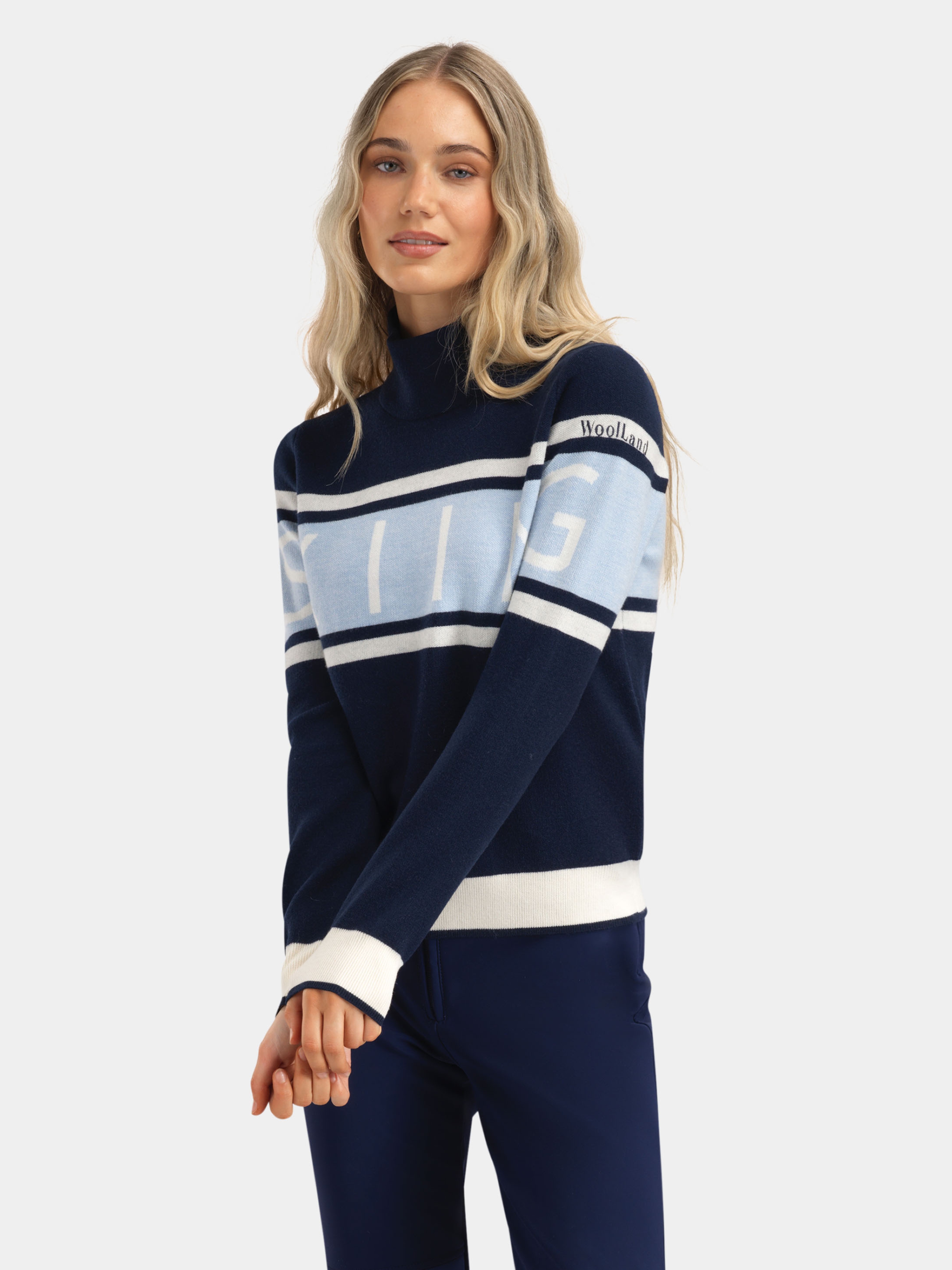 Solsidan Ullgenser  Blue Ink