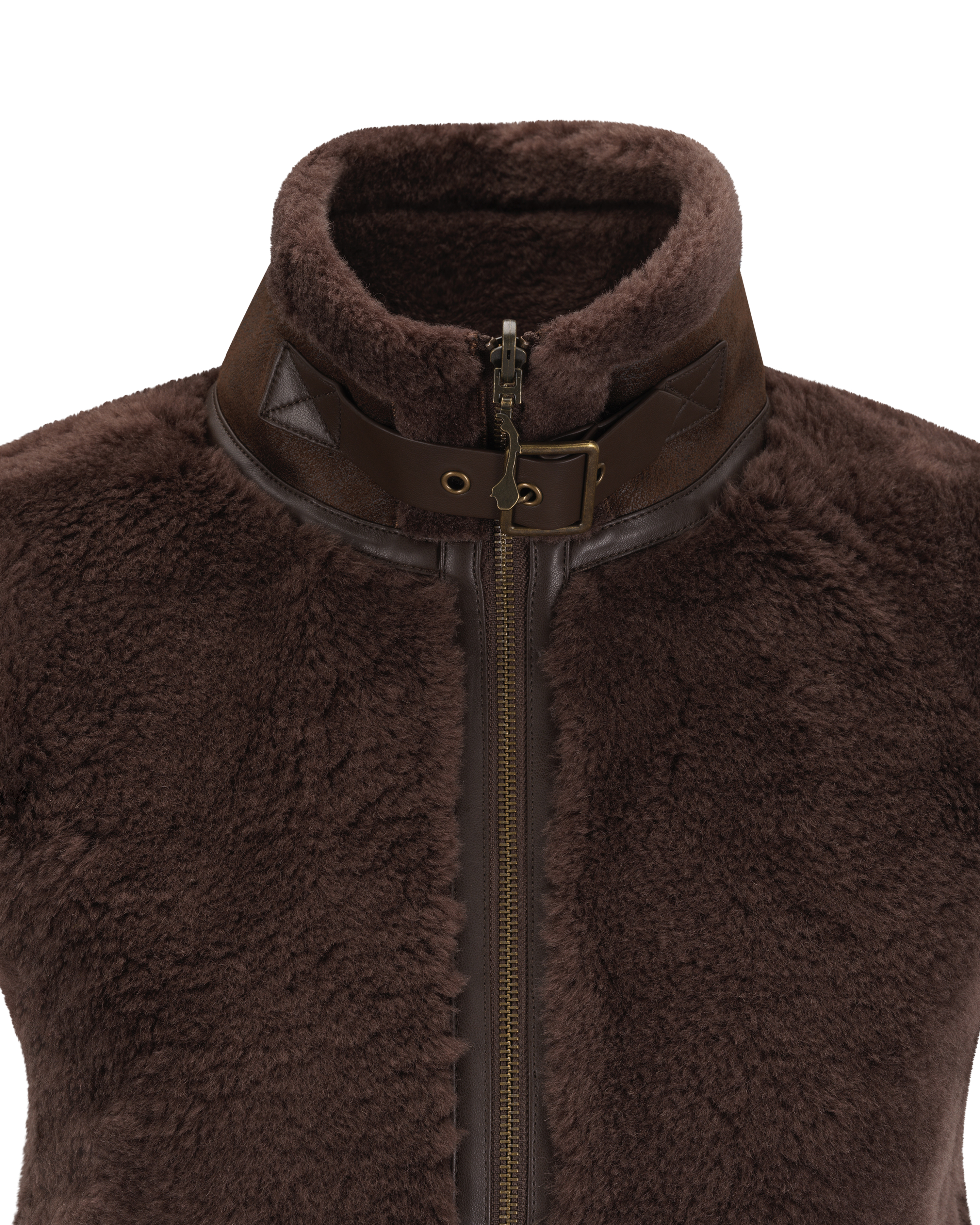 Solveggen Lammeull Vest Mocca