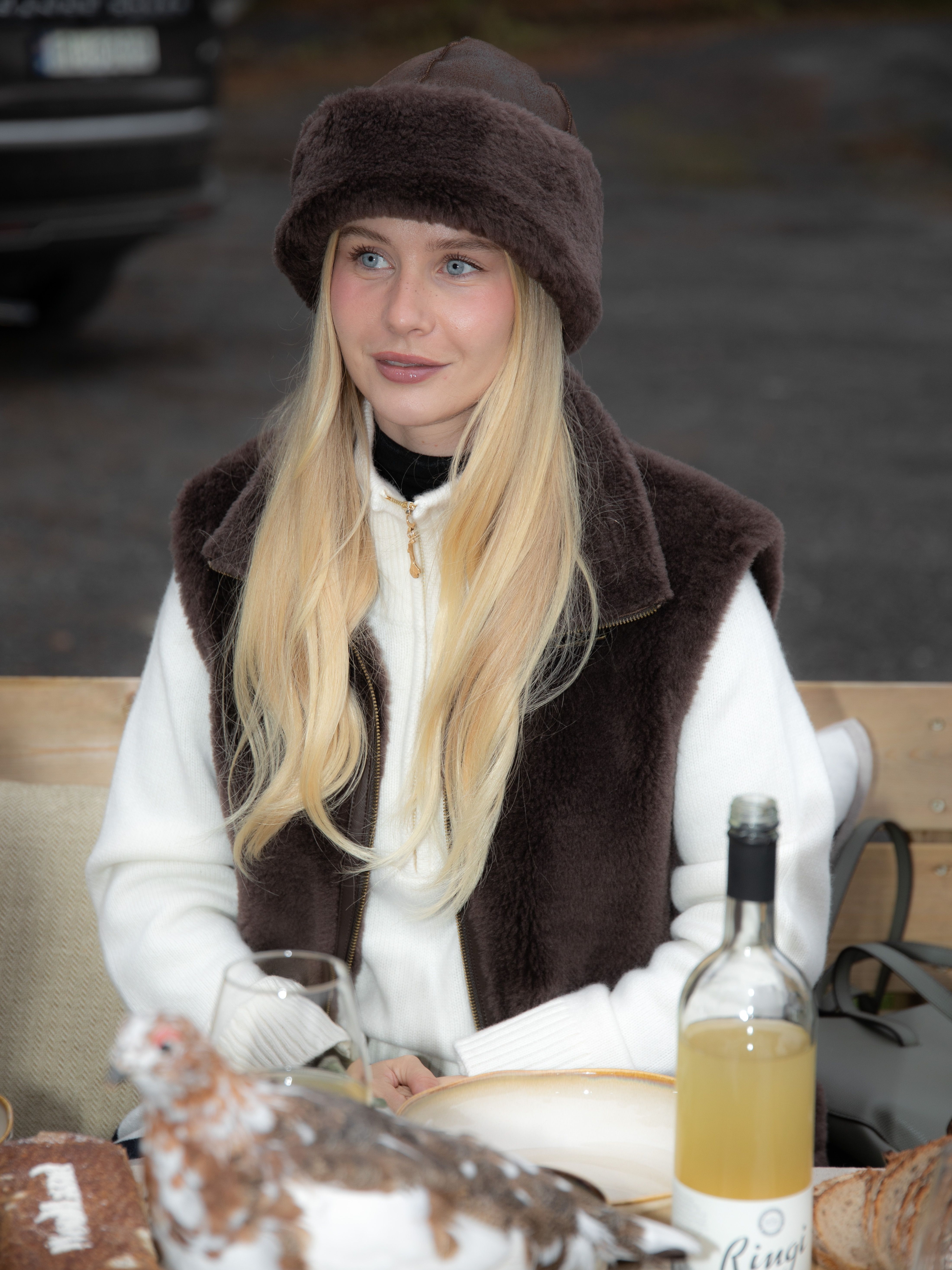 Solveggen Lammeull Vest Mocca