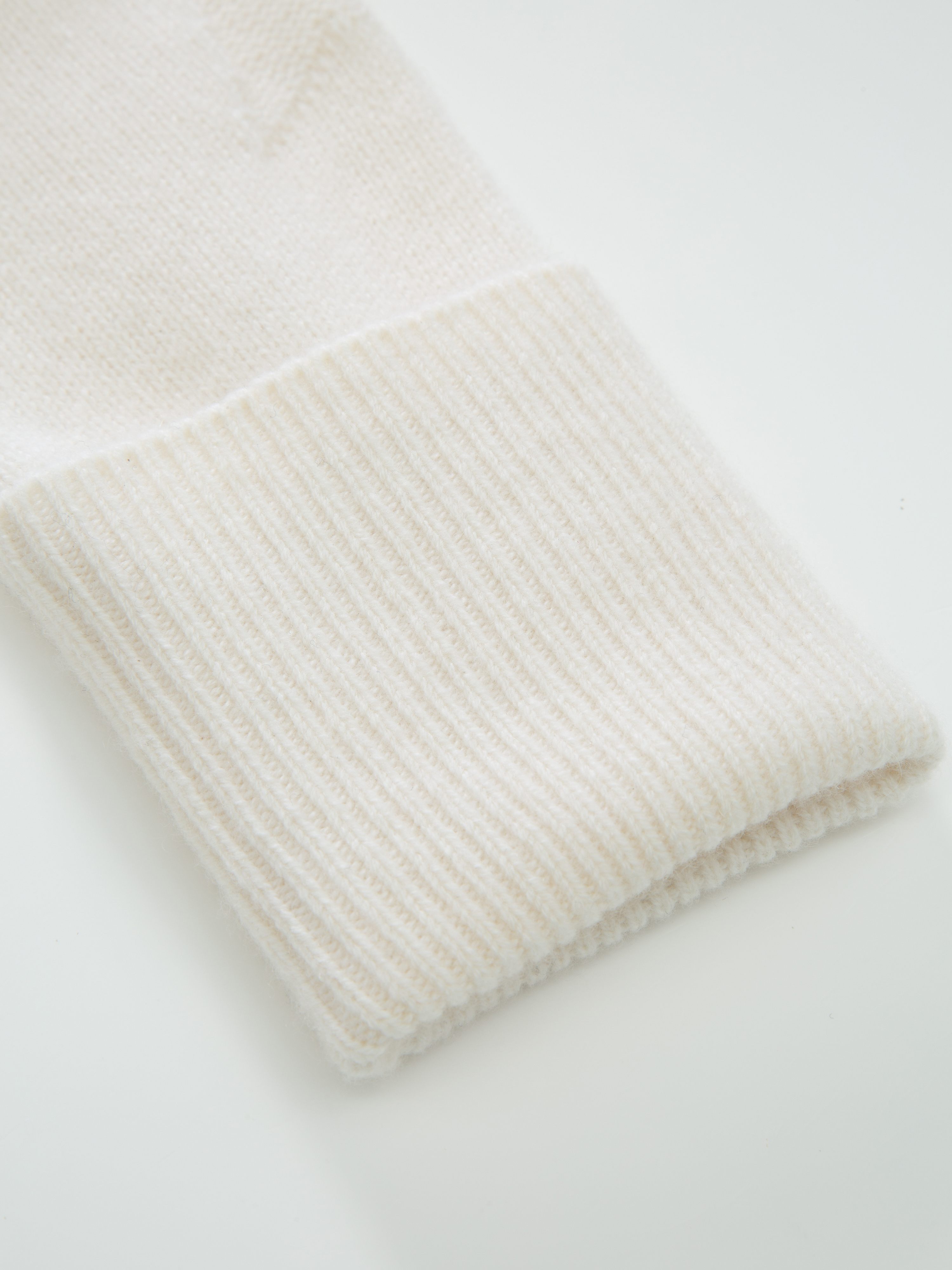 Sørtoppen Kashmir Half-zip genser  Snow White