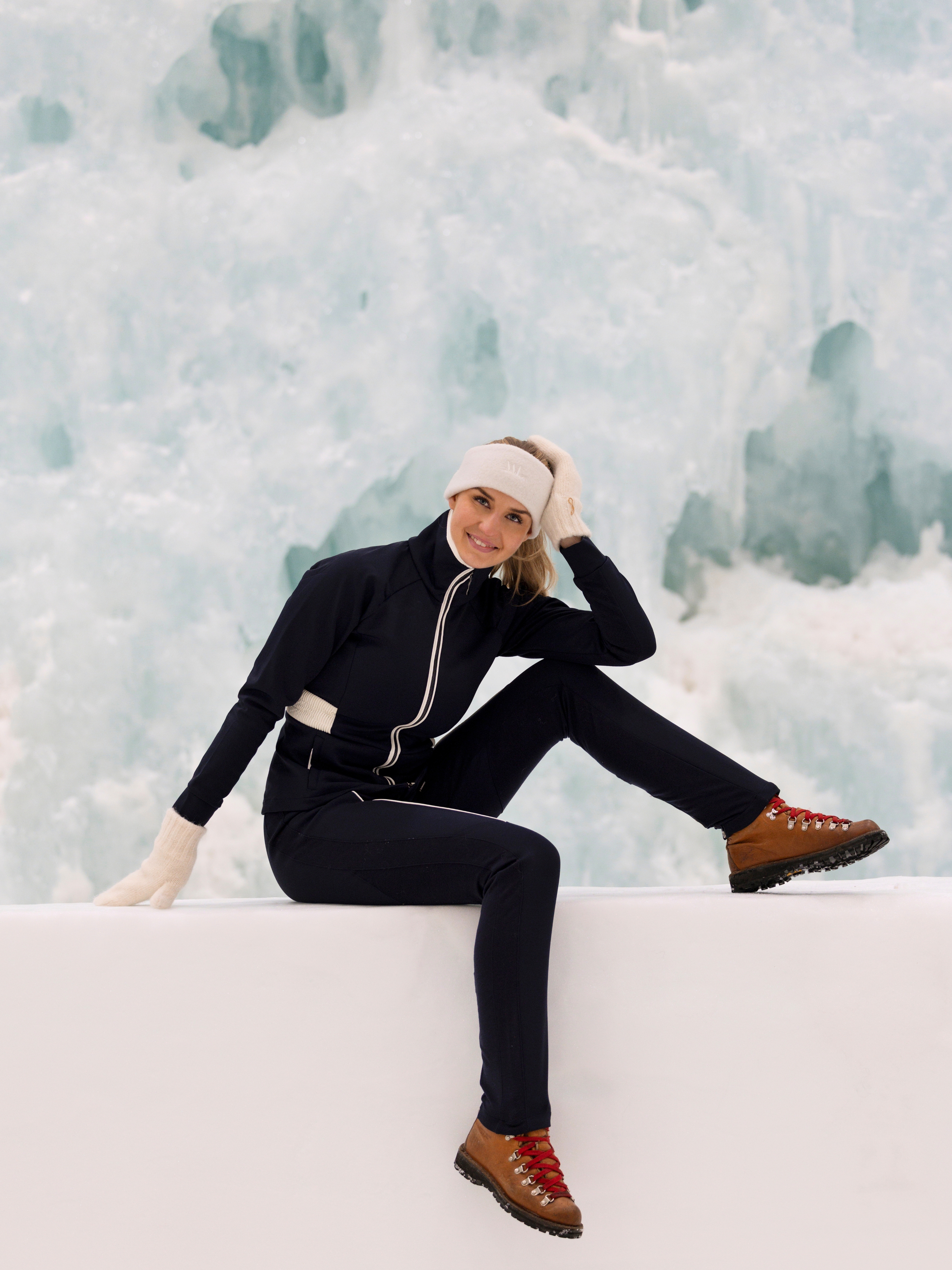 Spiterhøi Langrennsjakke Dark Blue