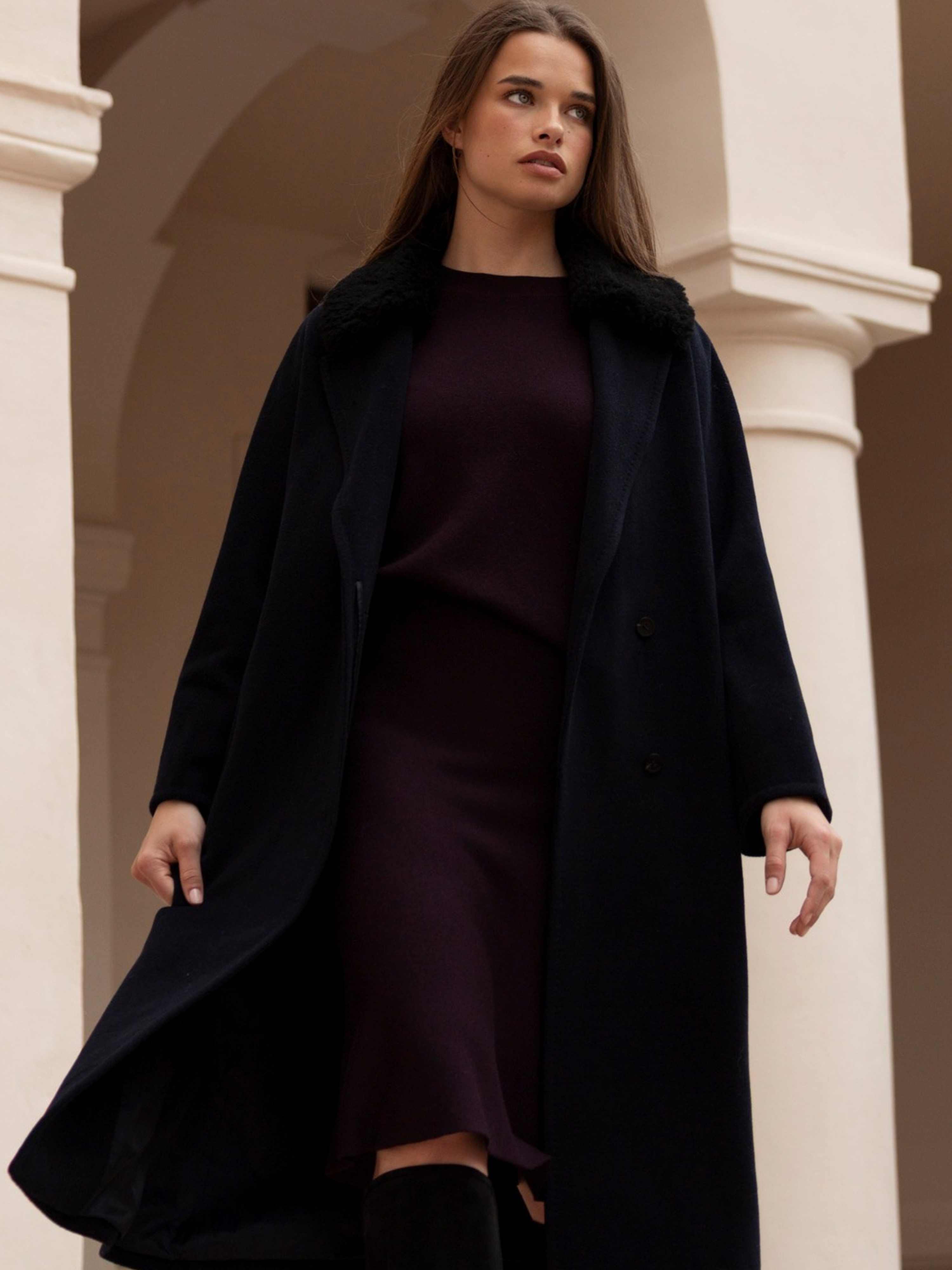 Stetind Ullkåpe Dark Blue