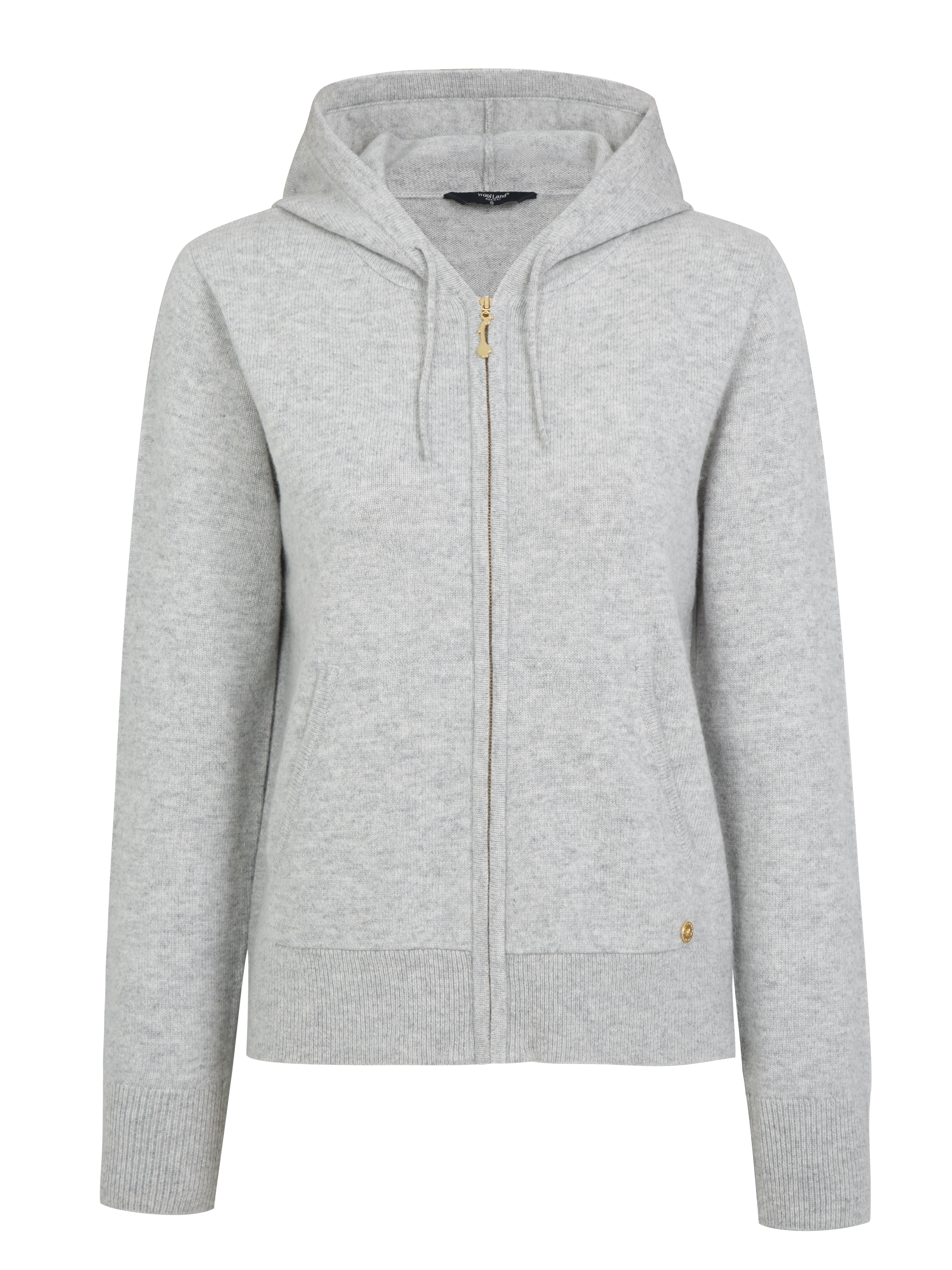 Stortoppen Kashmir Hettejakke Grey Melange