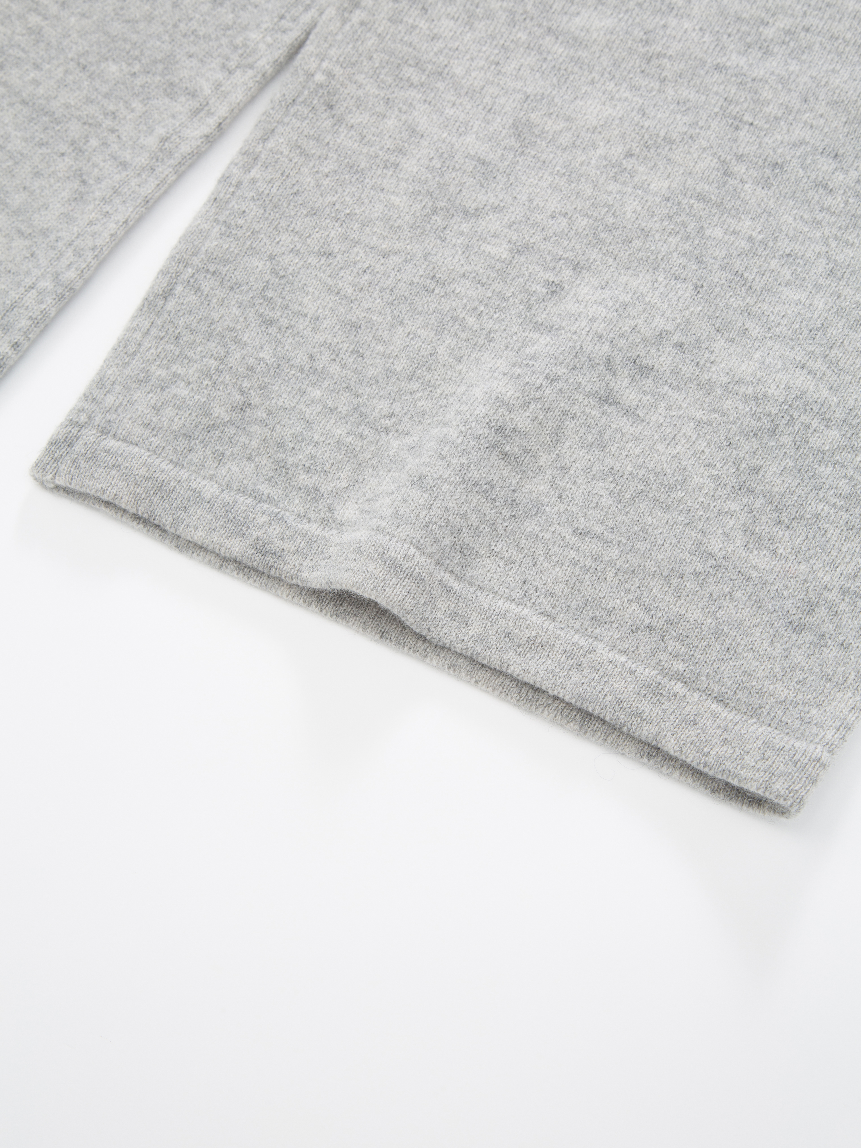 Stortoppen Kashmirbukse - Long Grey Melange