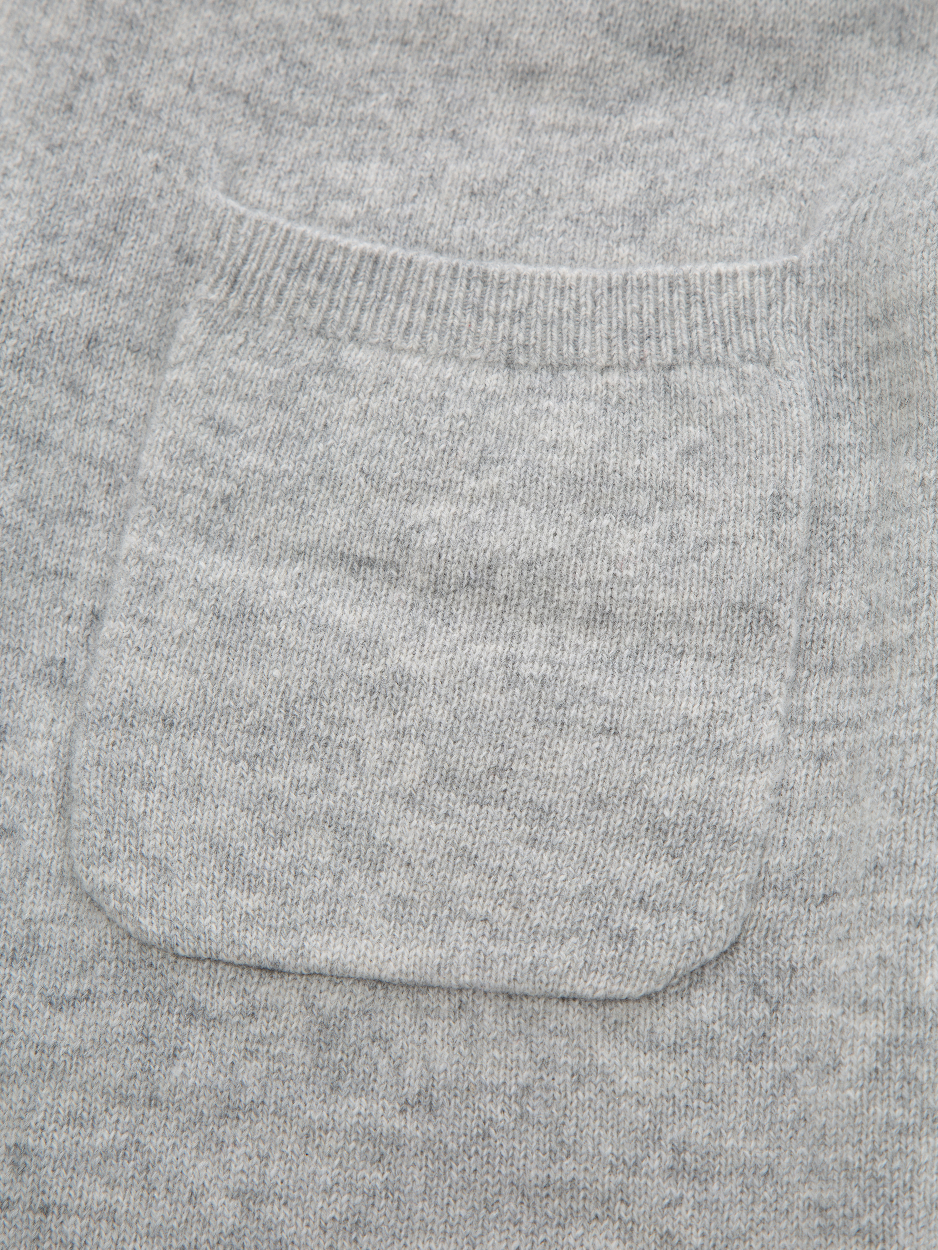 Stortoppen Kashmirbukse - Long Grey Melange