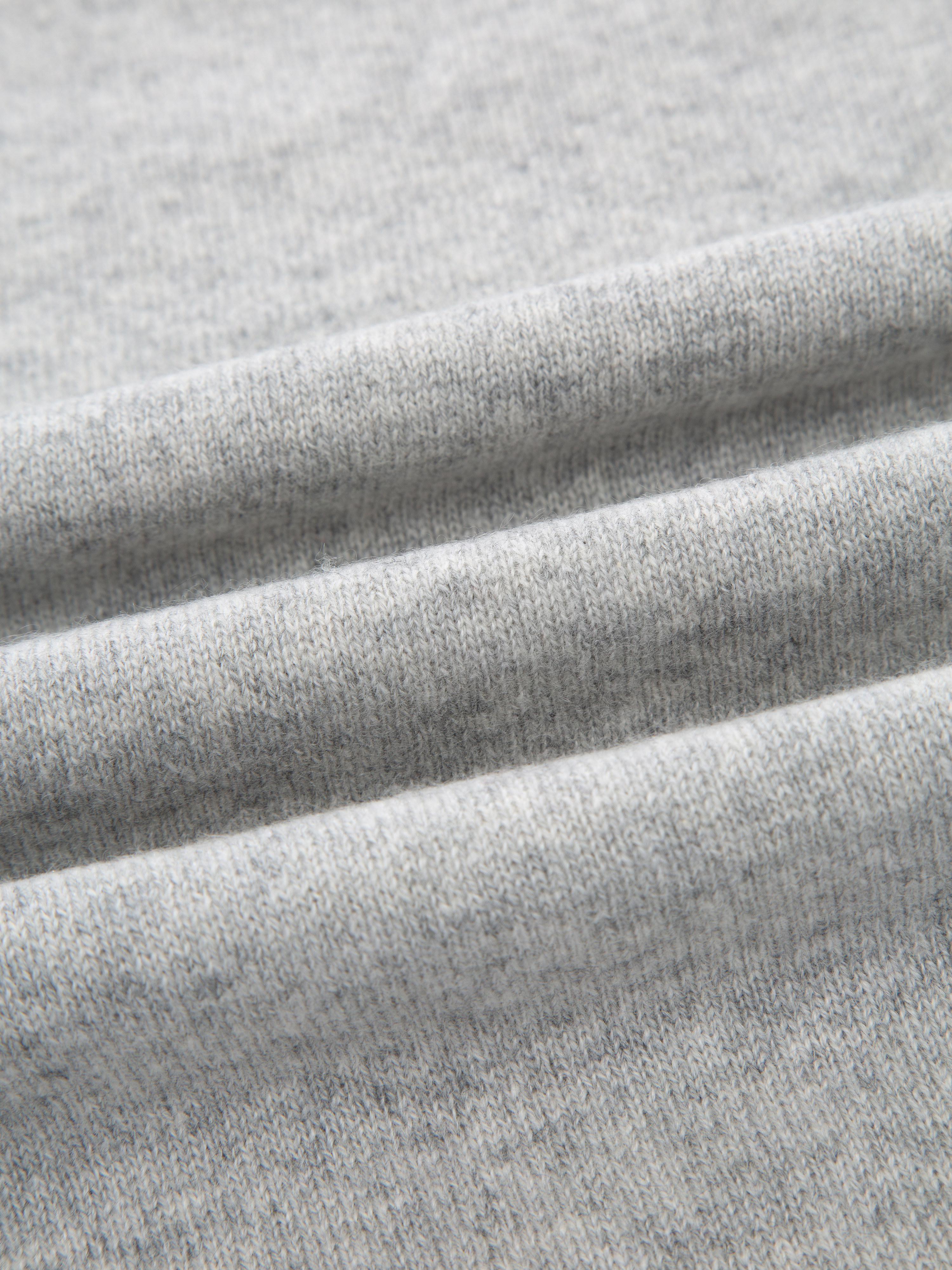 Stortoppen Kashmirbukse - Long Grey Melange
