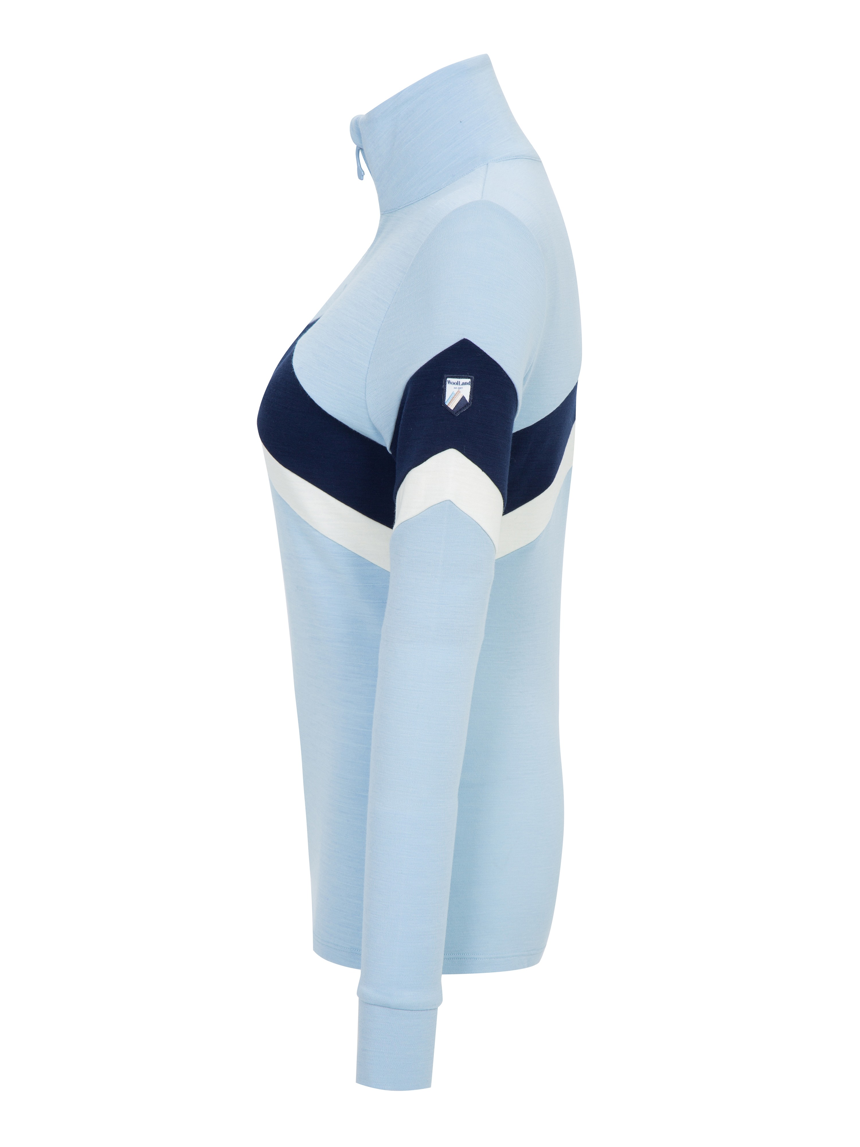 Vegglifjell Half-Zip Ulltrøye Light Sky