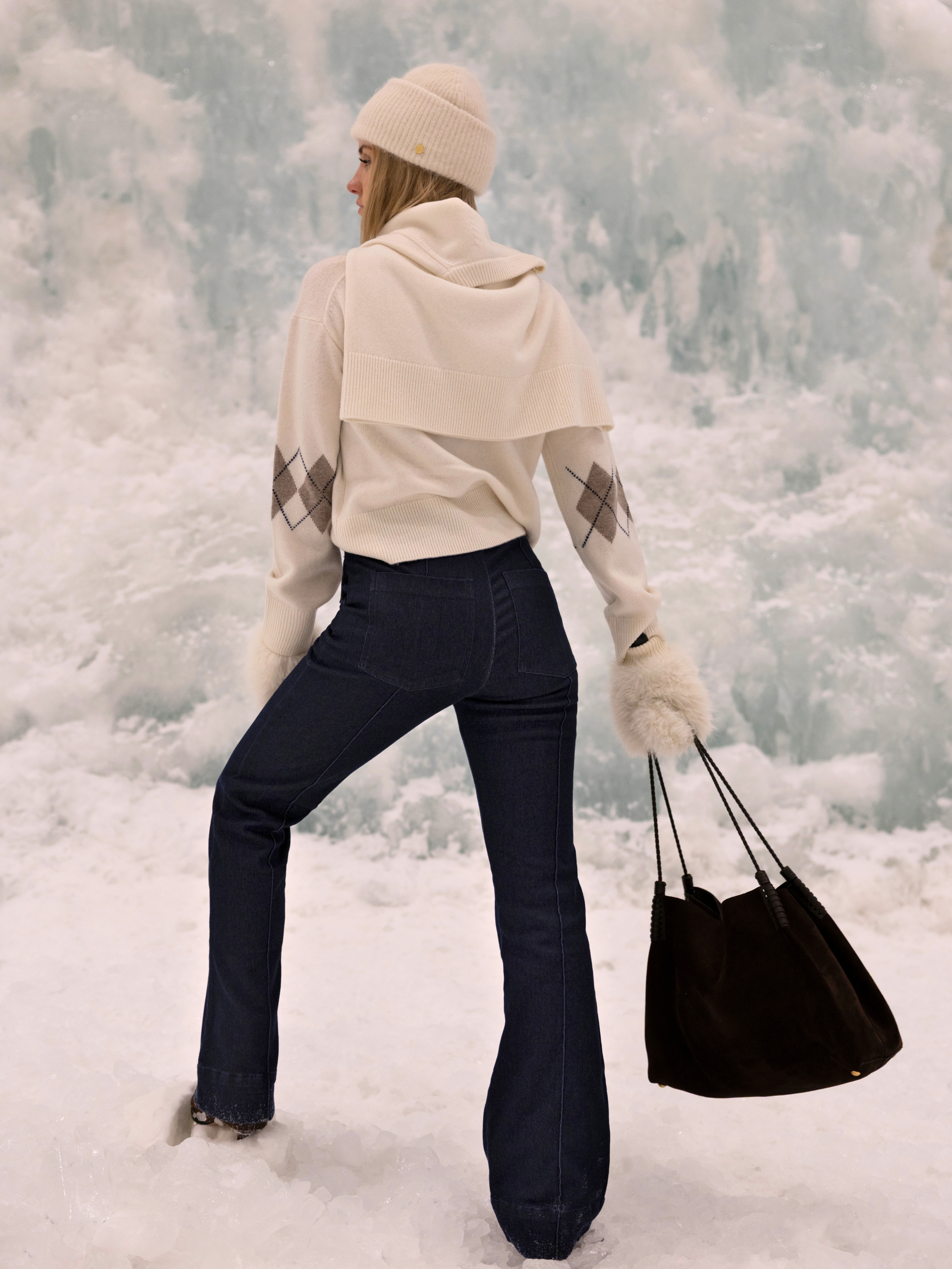 Veten Ulljeans - Long  Dark Blue