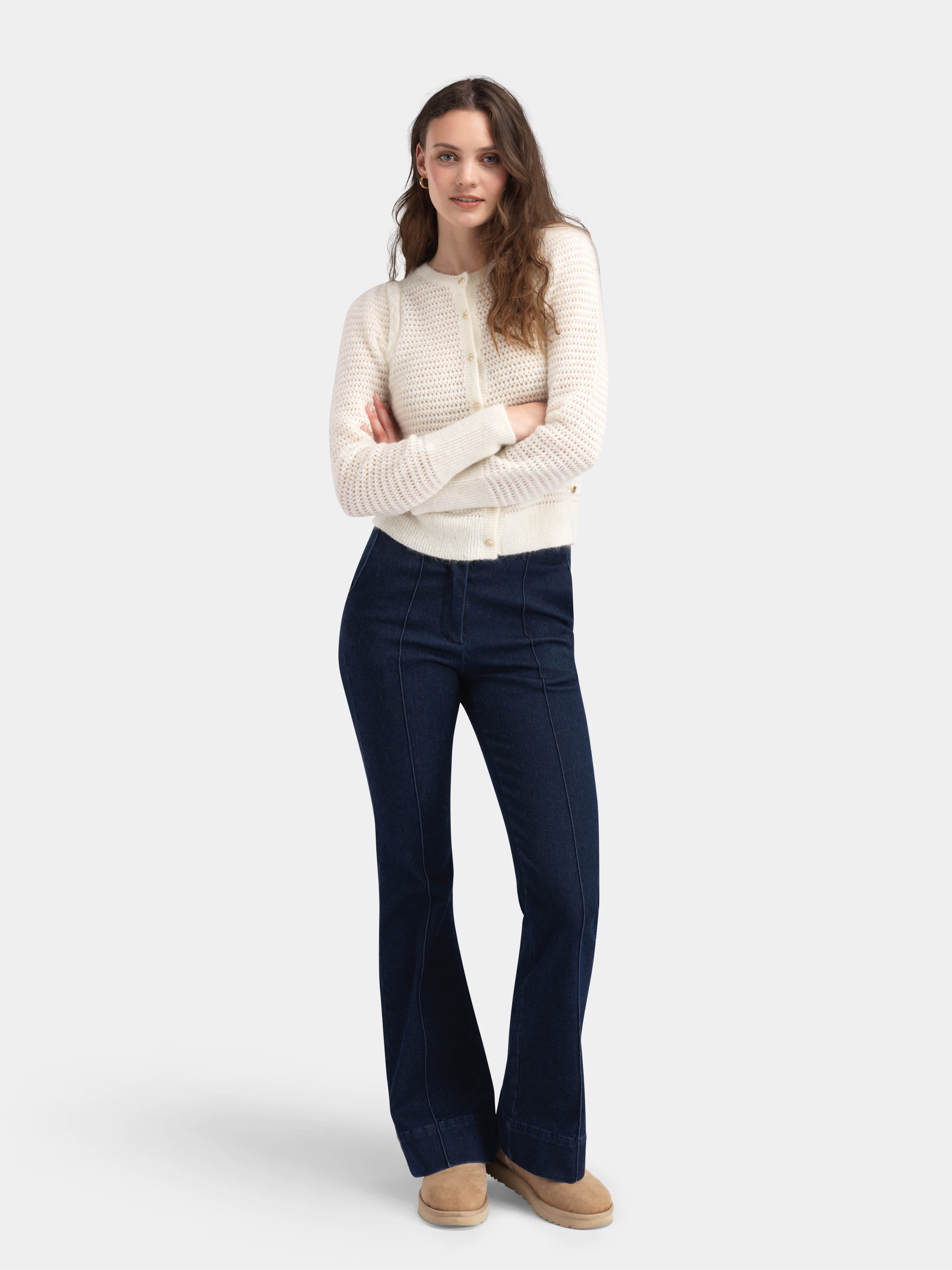 Veten Ulljeans - Long  Dark Blue